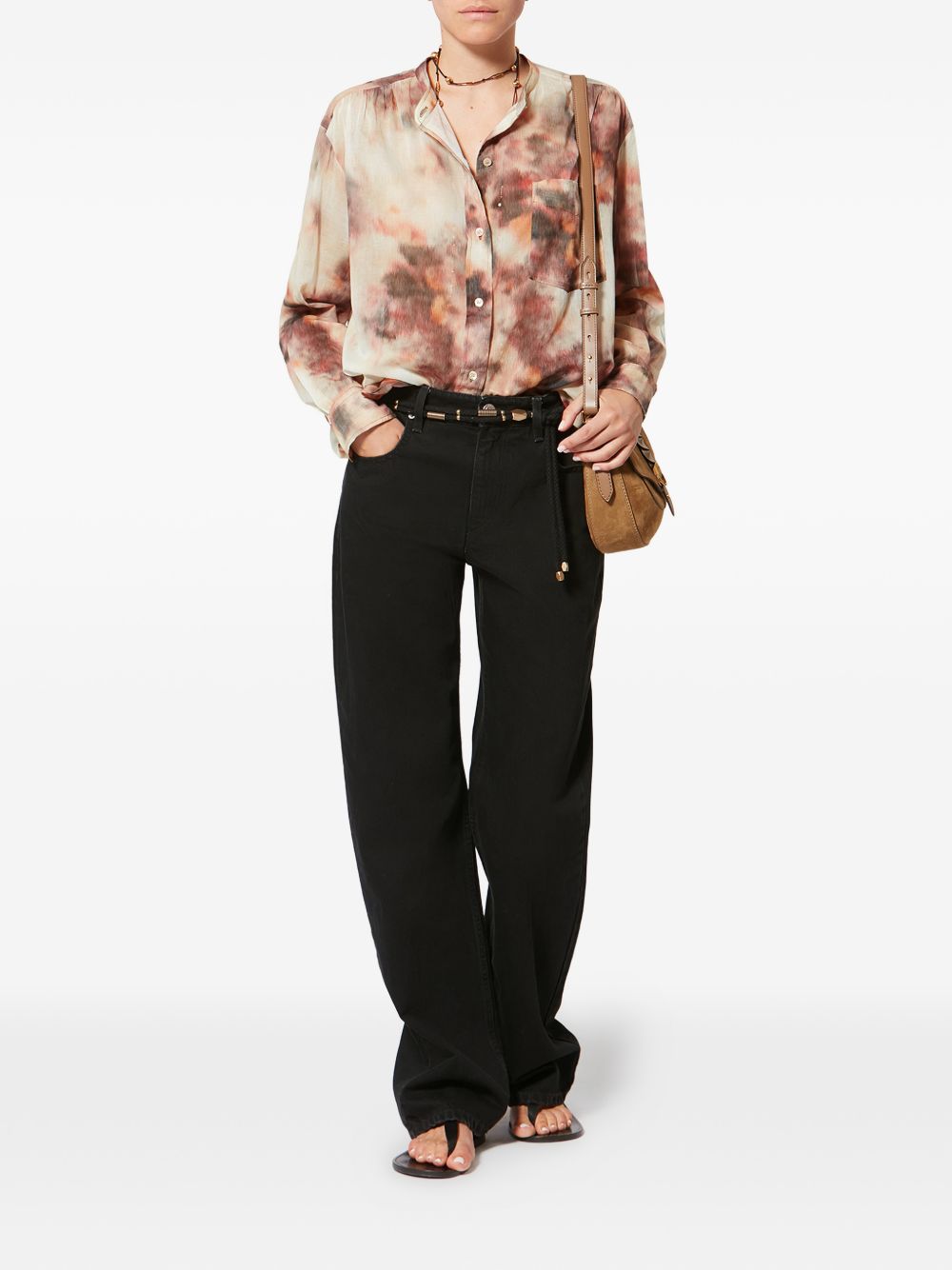 Marant Etoile Women Mexika Printed Cotton Shirt