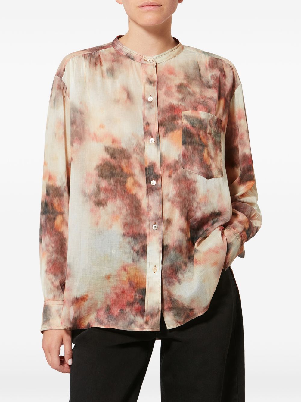 Marant Etoile Women Mexika Printed Cotton Shirt