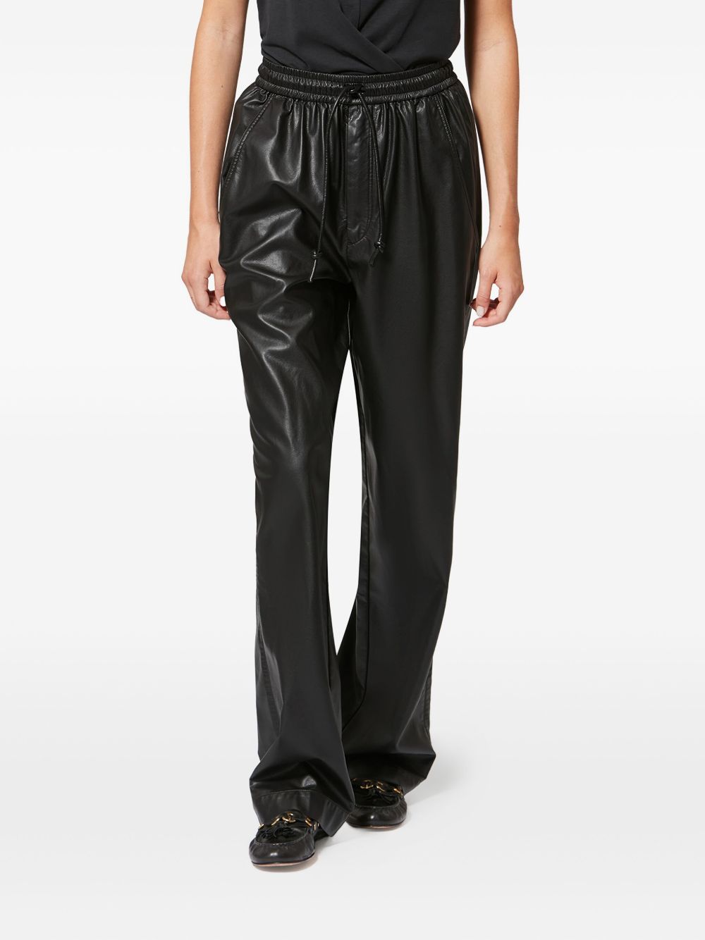 Marant Etoile Women Nereane Faux Leather Trousers ISABEL MARANT ETOILE