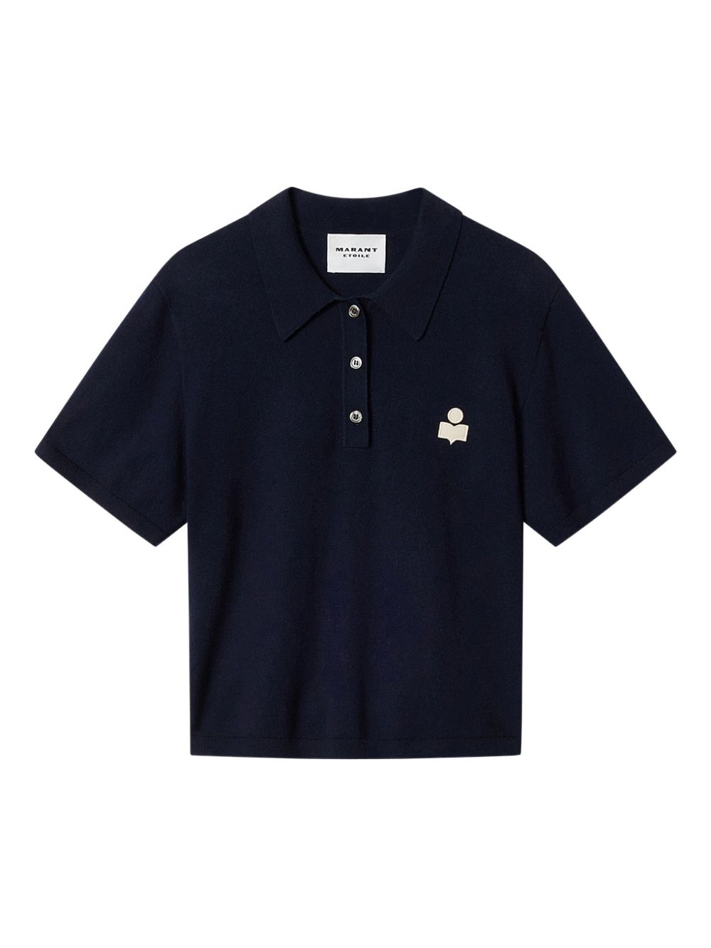Marant Etoile Women Wool And Cotton Polo Shirt ISABEL MARANT ETOILE