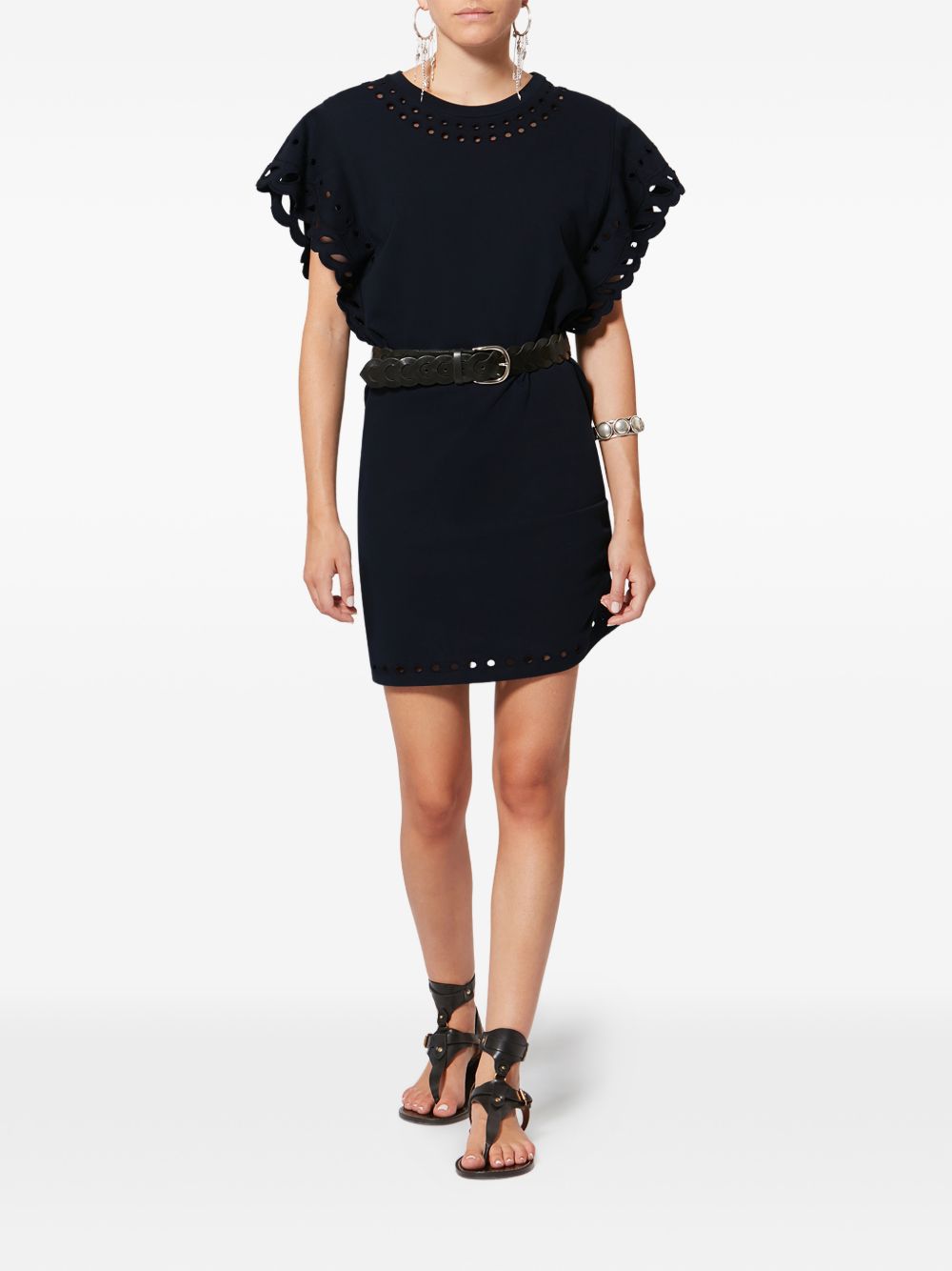 Marant Etoile Women Orlane Cotton Mini Dress ISABEL MARANT ETOILE
