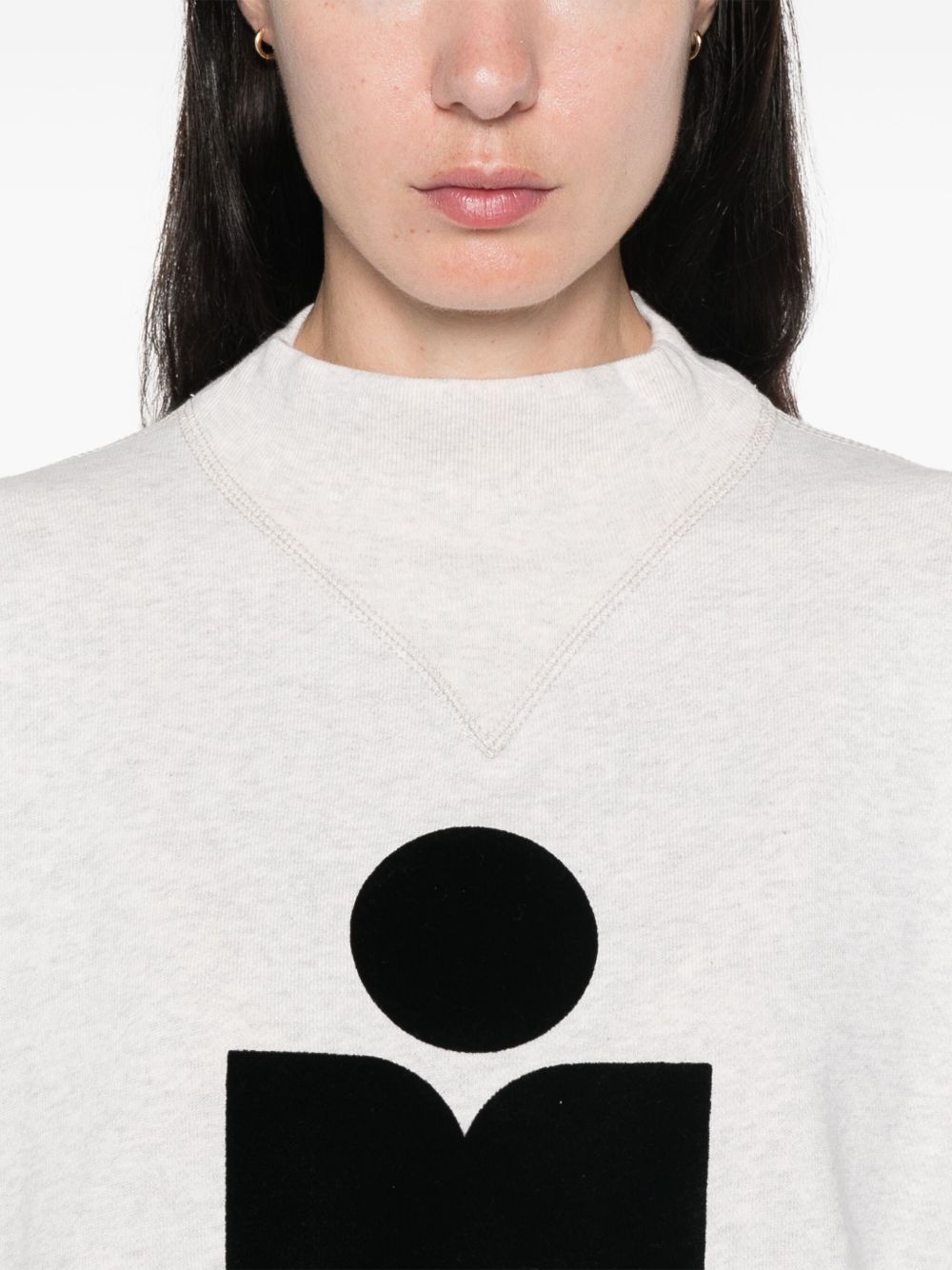 Marant Etoile Women Moby Cotton Sweatshirt ISABEL MARANT ETOILE