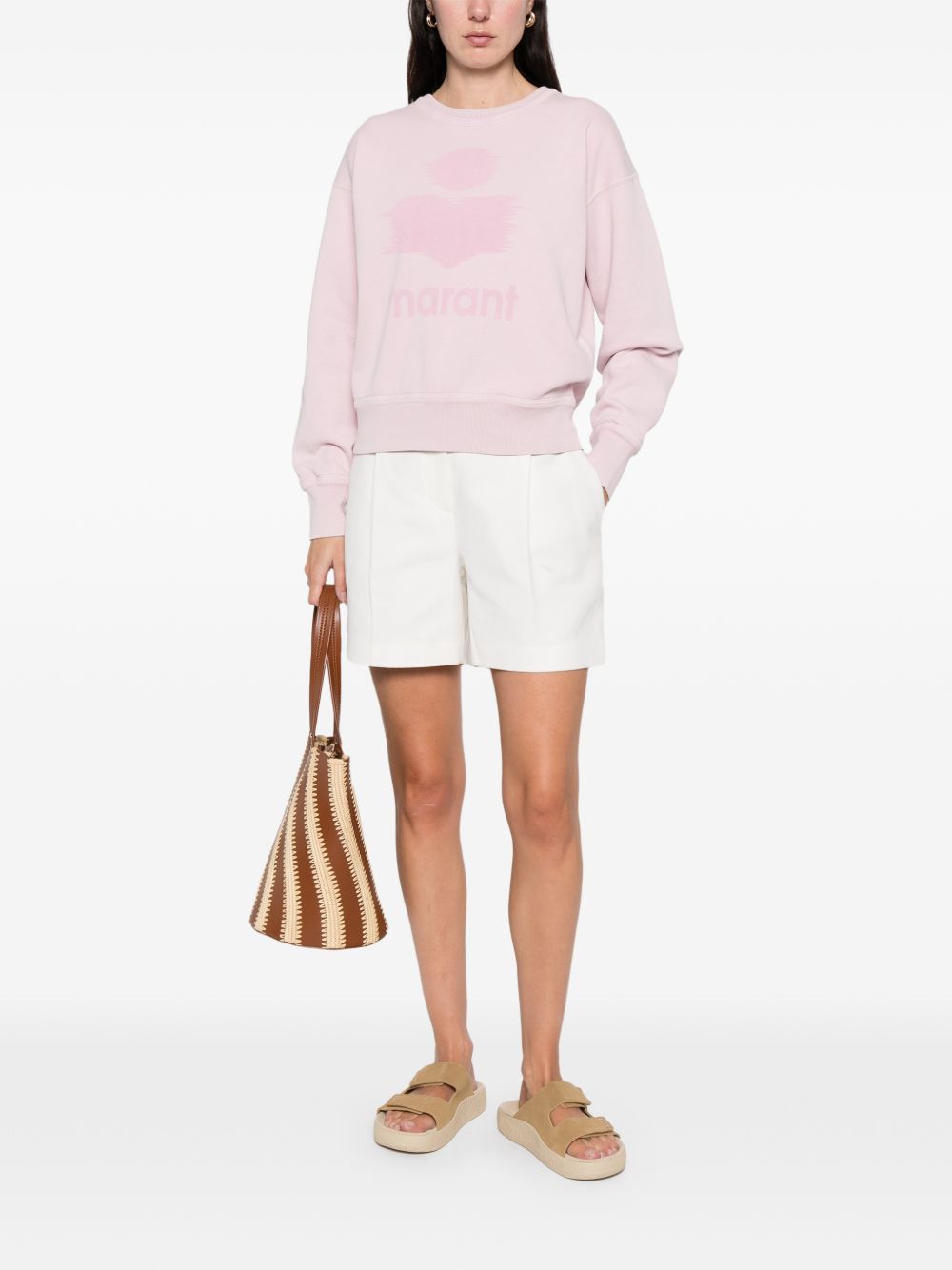 Marant Etoile Women Mobyli Cotton Sweatshirt ISABEL MARANT ETOILE
