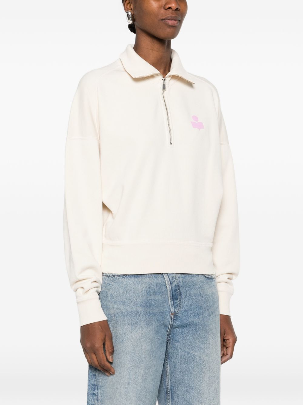 Marant Etoile Women Ross Cotton Sweatshirt ISABEL MARANT ETOILE