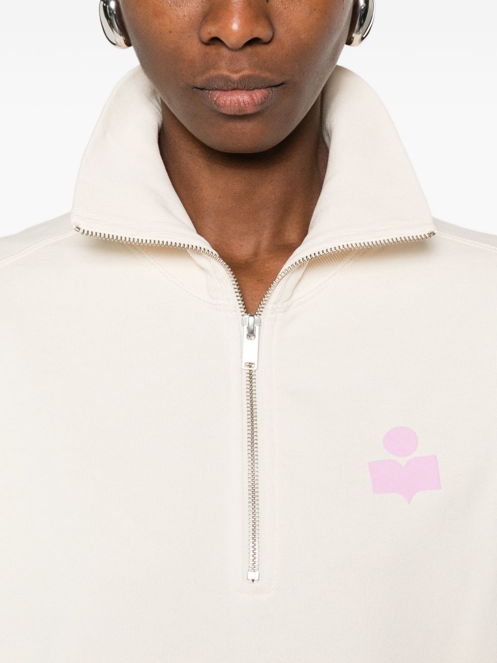 Marant Etoile Women Ross Cotton Sweatshirt ISABEL MARANT ETOILE
