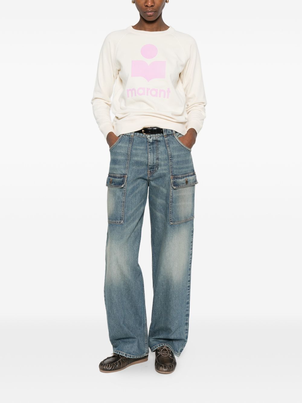 Marant Etoile Women Millyny Cotton Sweatshirt ISABEL MARANT ETOILE