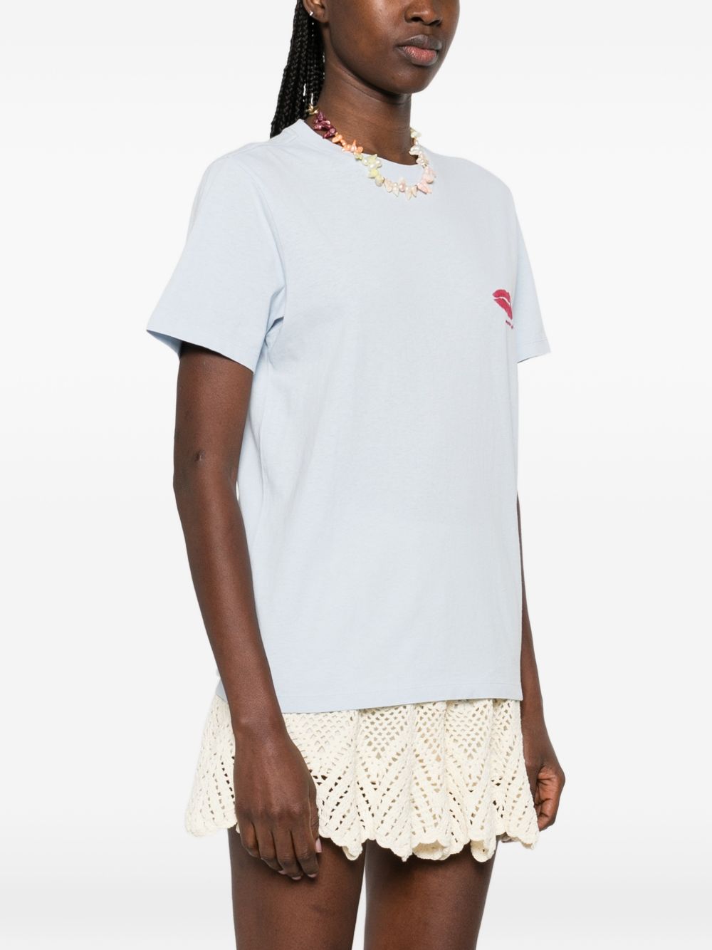 Marant Etoile Women Zewel Cotton T-Shirt ISABEL MARANT ETOILE
