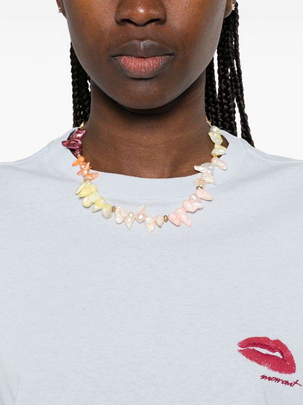 Marant Etoile Women Zewel Cotton T-Shirt ISABEL MARANT ETOILE
