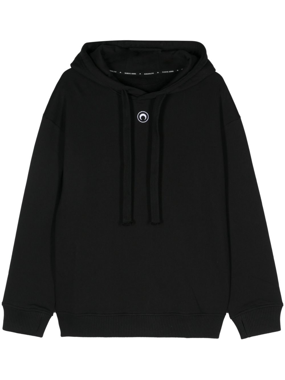 Marine Serre Men Moon Cotton Hoodie