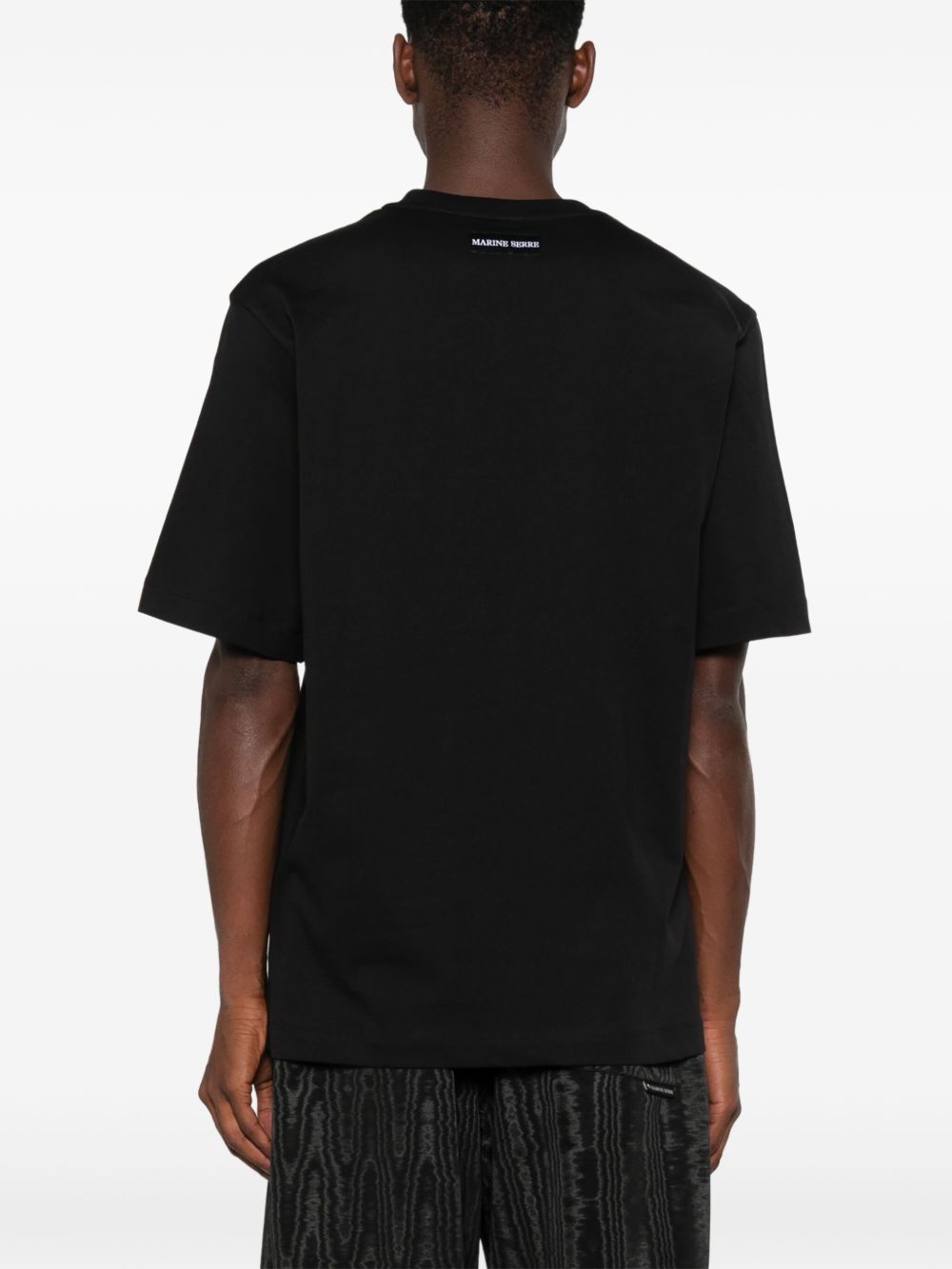 Marine Serre Men Moon Cotton T-Shirt MARINE SERRE