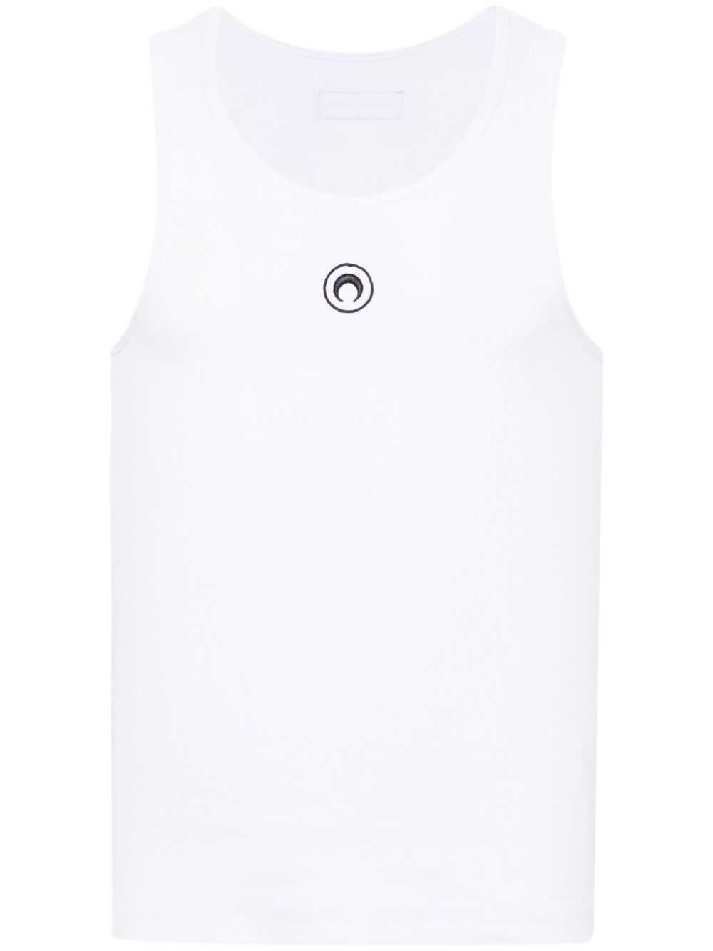 Marine Serre Men Moon Cotton Tank Top MARINE SERRE