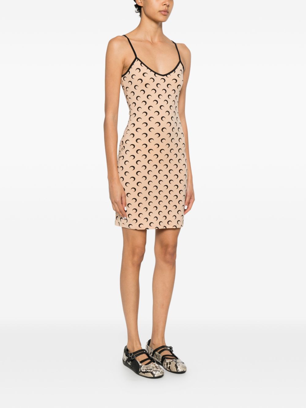 Marine Serre Women Moon Mini Dress MARINE SERRE