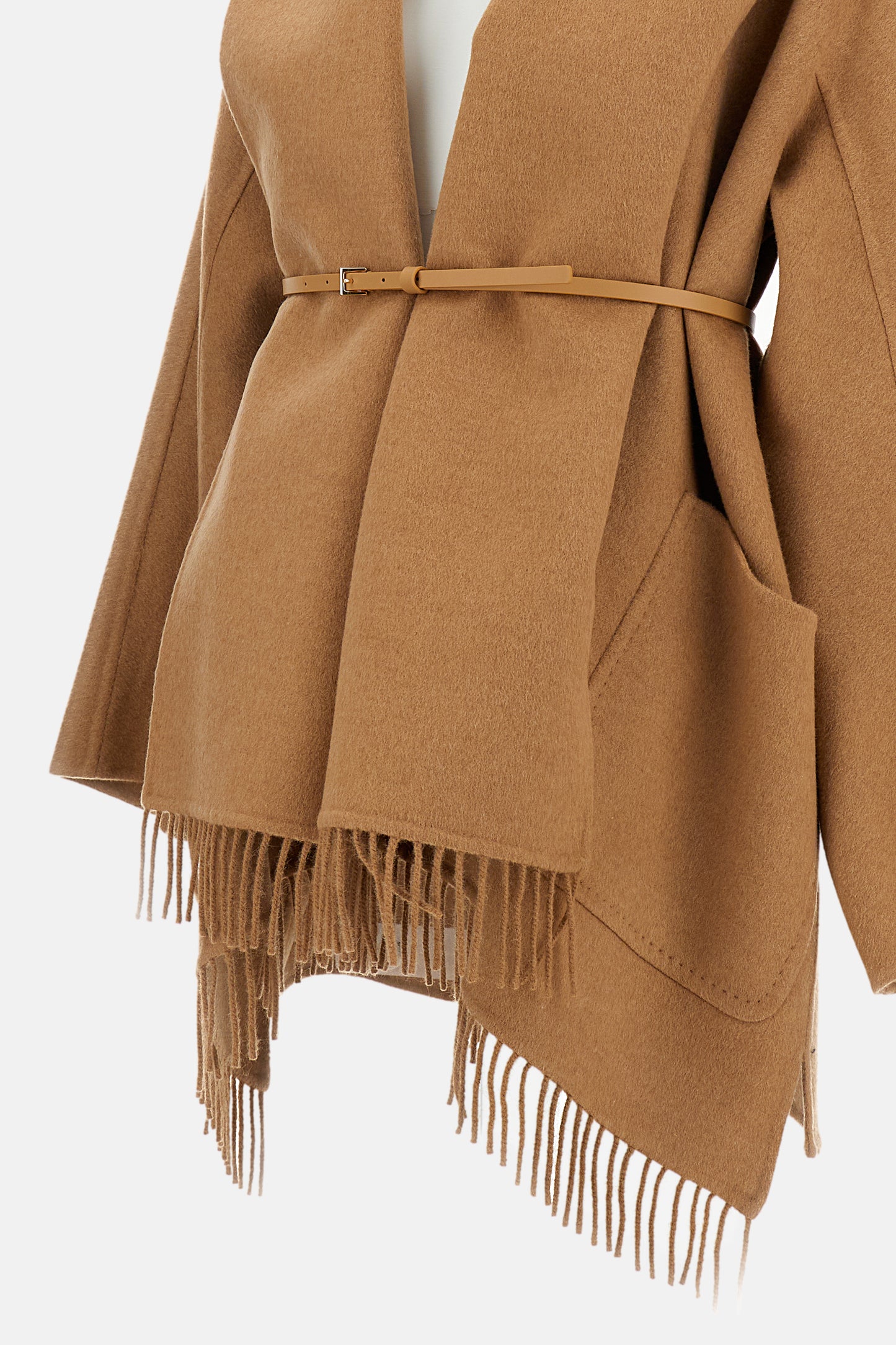 Max Mara Women Cardigan Camel Coat MAX MARA