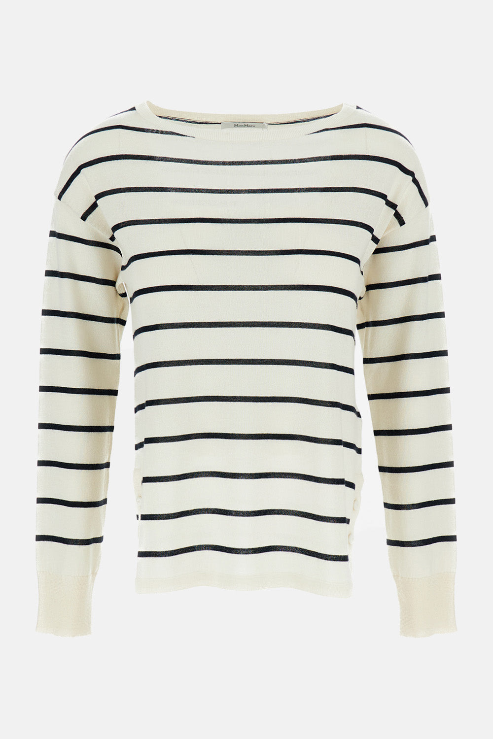 Max Mara Women Long Sleeves Striped T-Shirt MAX MARA