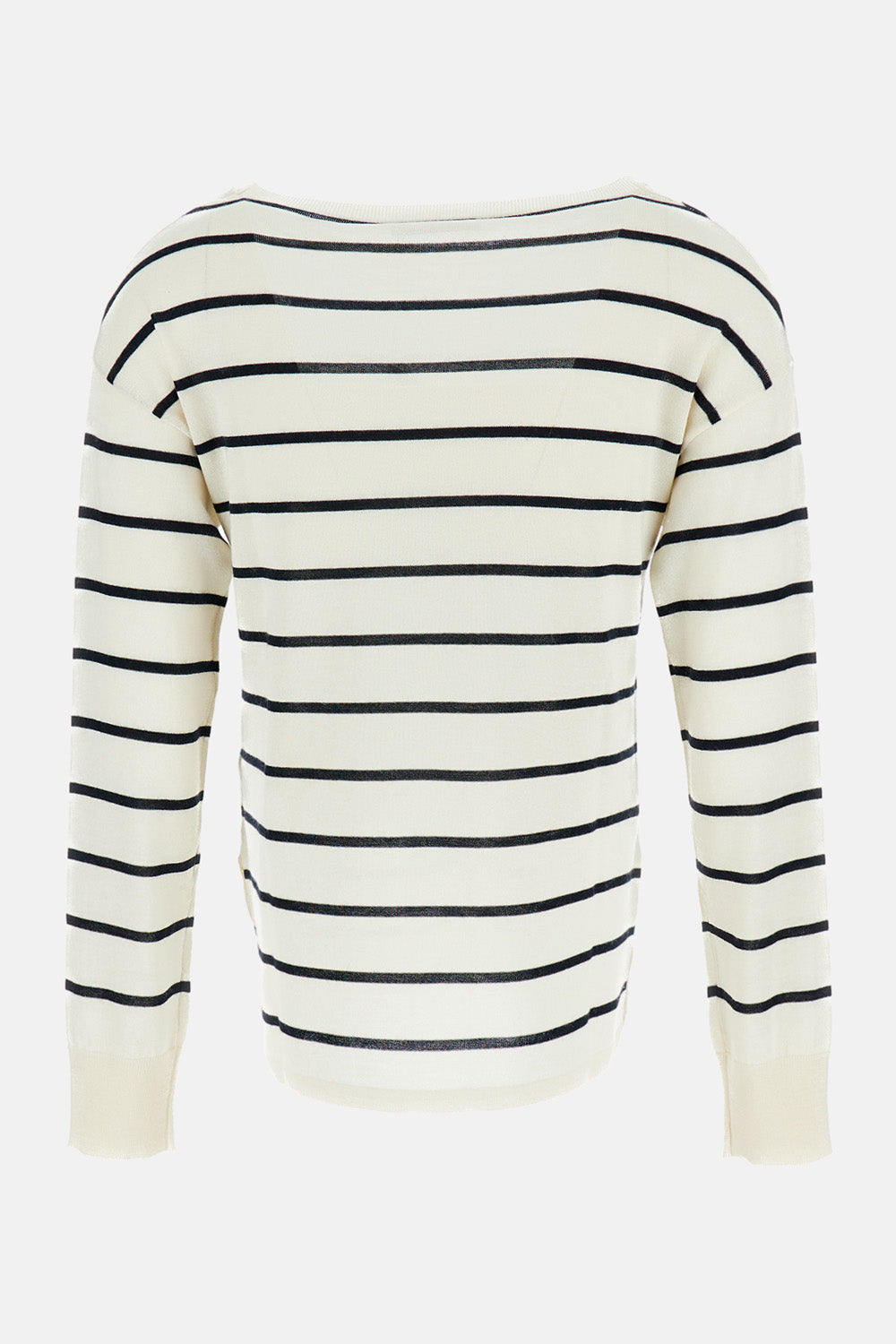 Max Mara Women Long Sleeves Striped T-Shirt MAX MARA