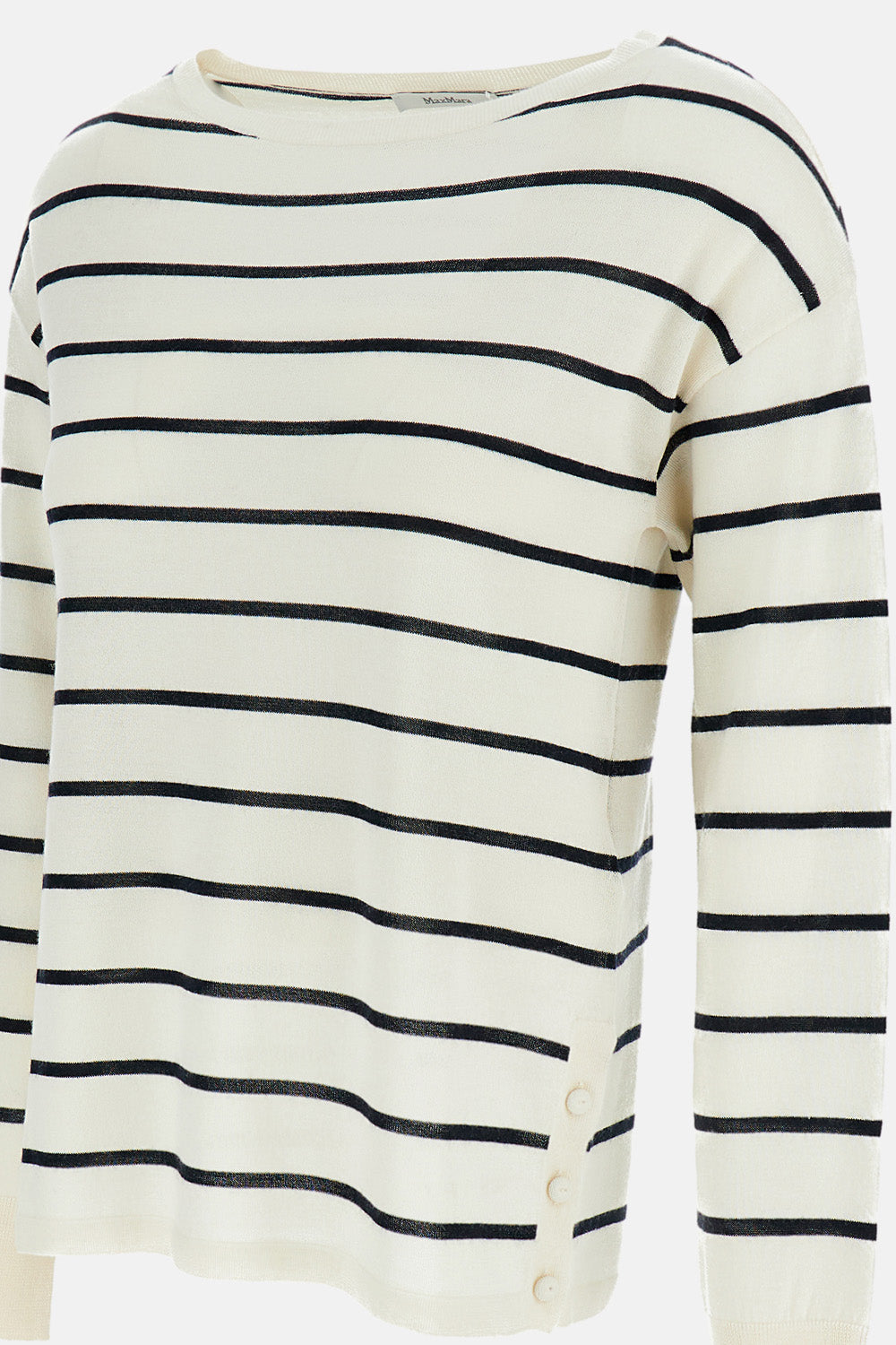 Max Mara Women Long Sleeves Striped T-Shirt MAX MARA