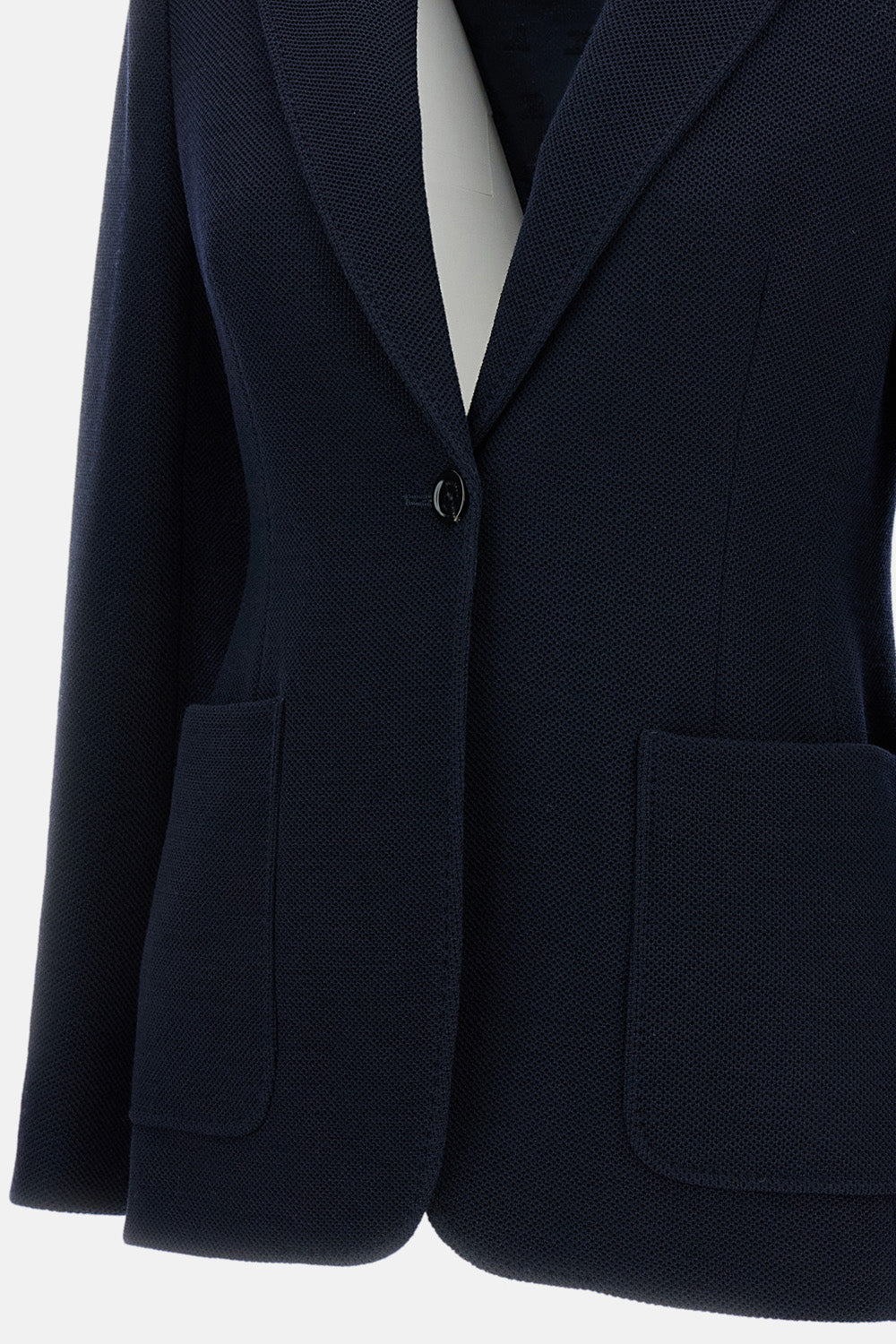 Max Mara Women Bluette Utility Jersey Jacket MAX MARA