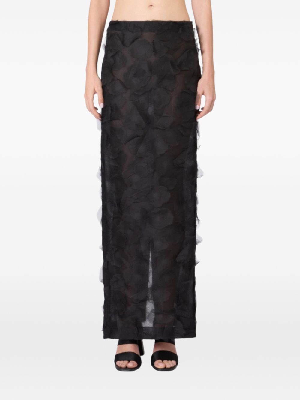 Max Mara Women Silk Long Skirt MAX MARA