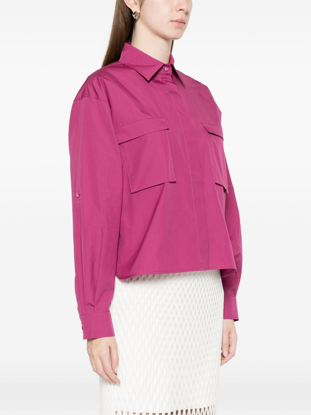Max Mara Women Cotton Shirt