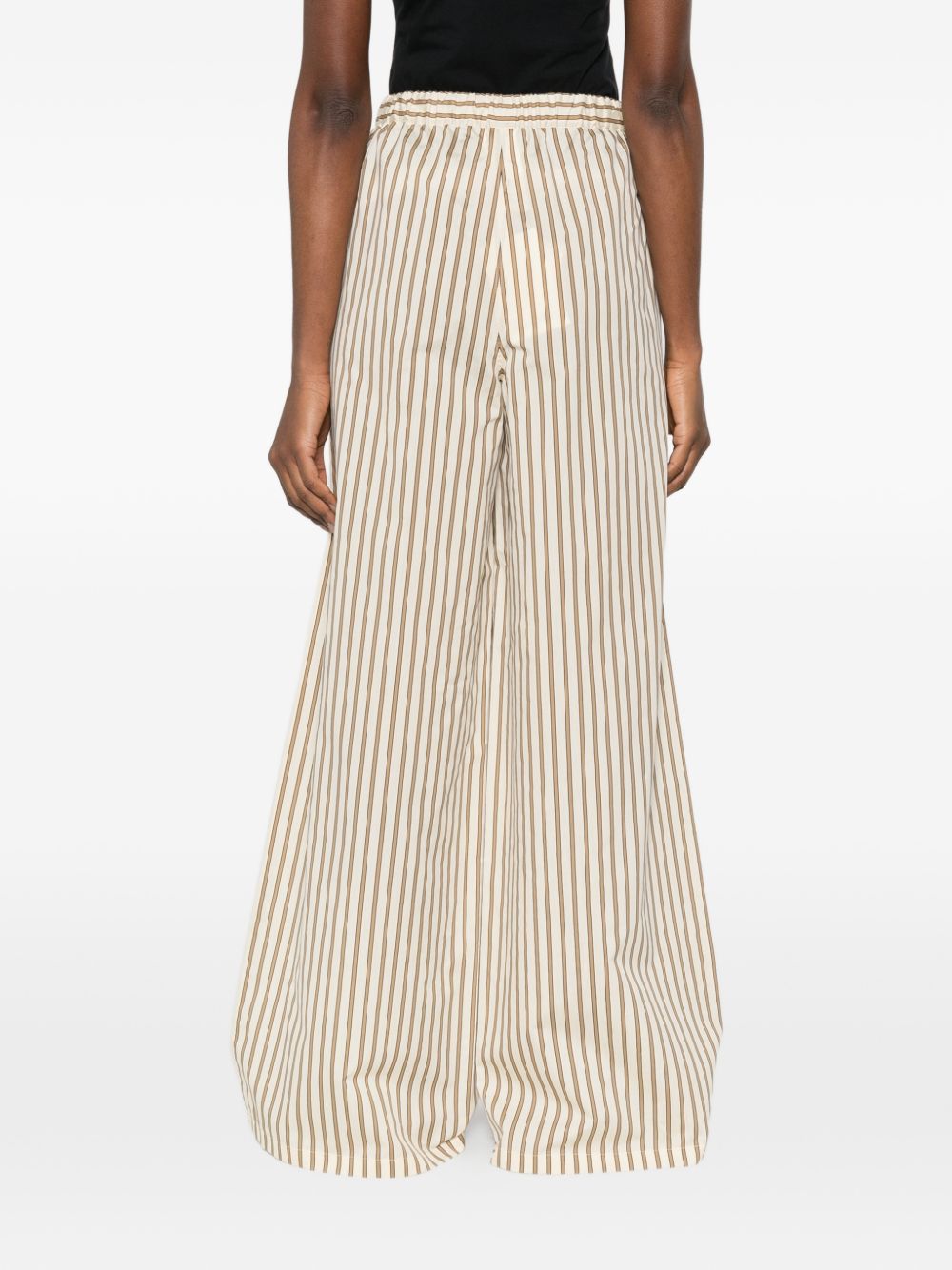 Max Mara Women Striped Wide-Leg Trousers MAX MARA