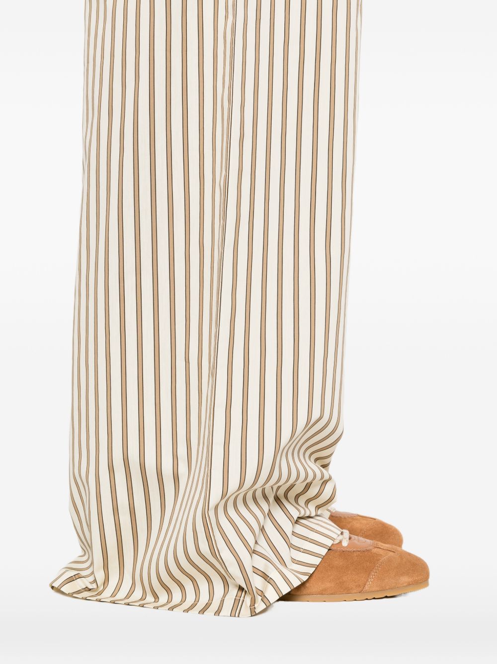 Max Mara Women Striped Wide-Leg Trousers MAX MARA