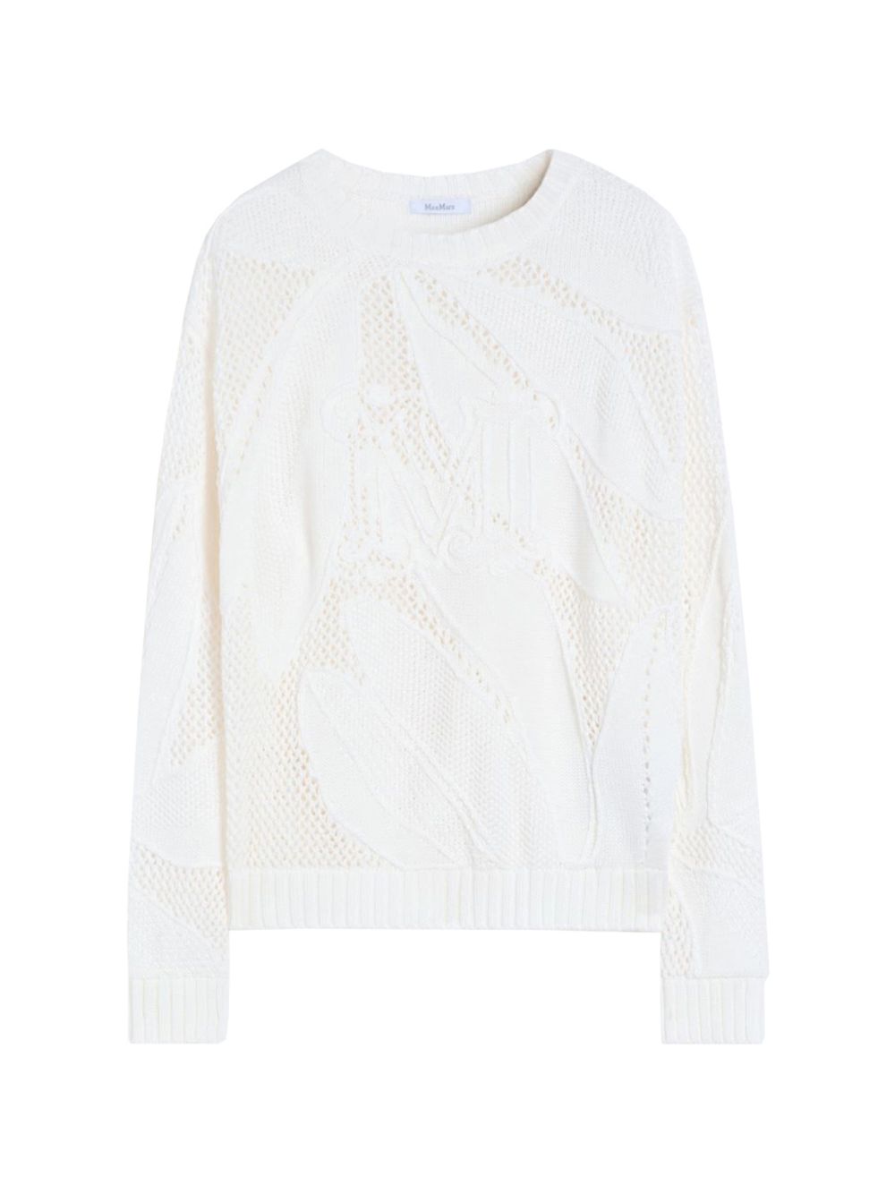 Max Mara Women Cotton Crewneck Sweater MAX MARA