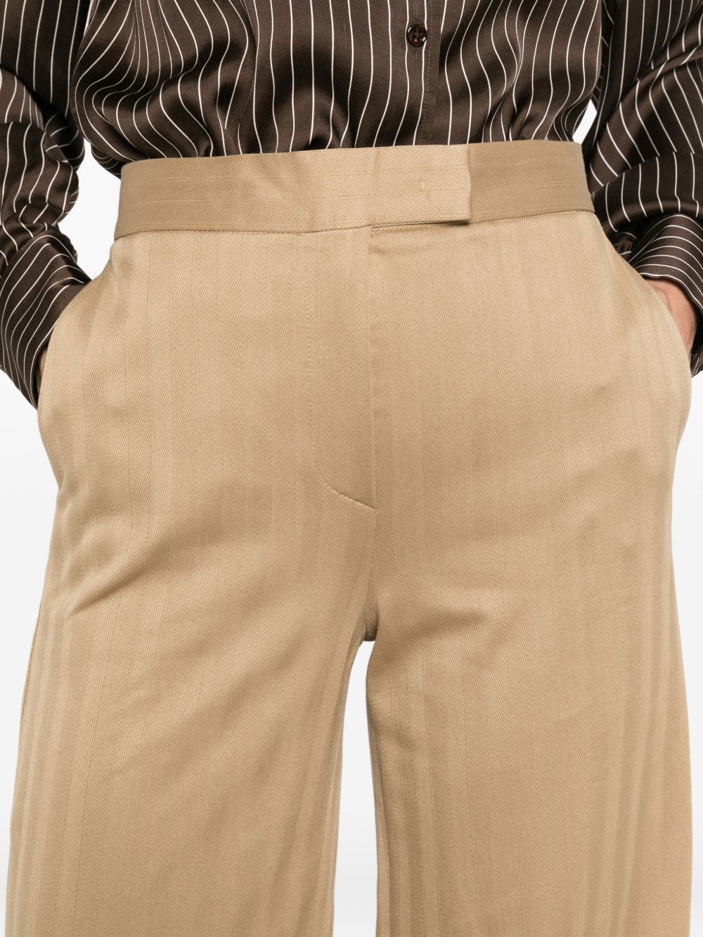 Max Mara Women Cotton Trousers MAX MARA