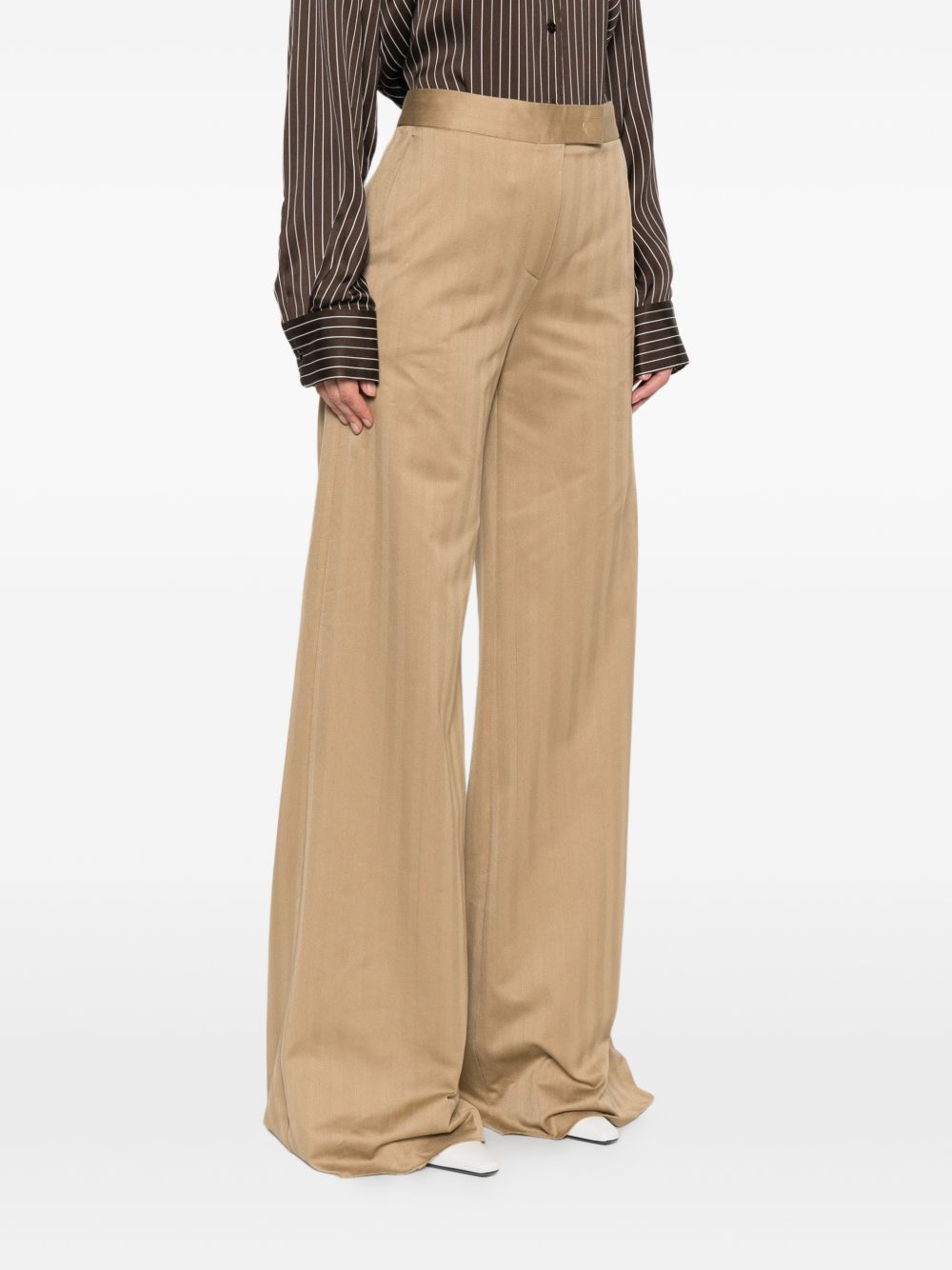 Max Mara Women Cotton Trousers