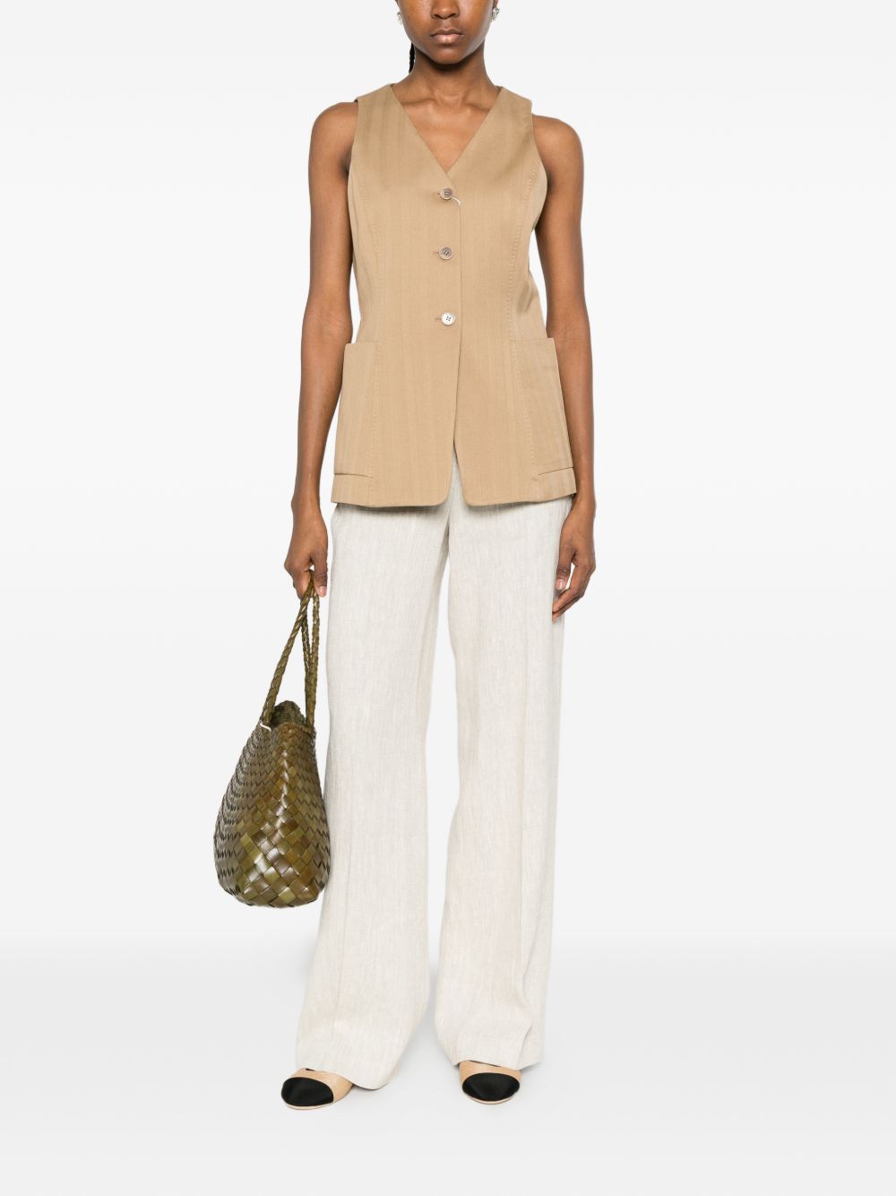 Max Mara Women Cotton Vest MAX MARA