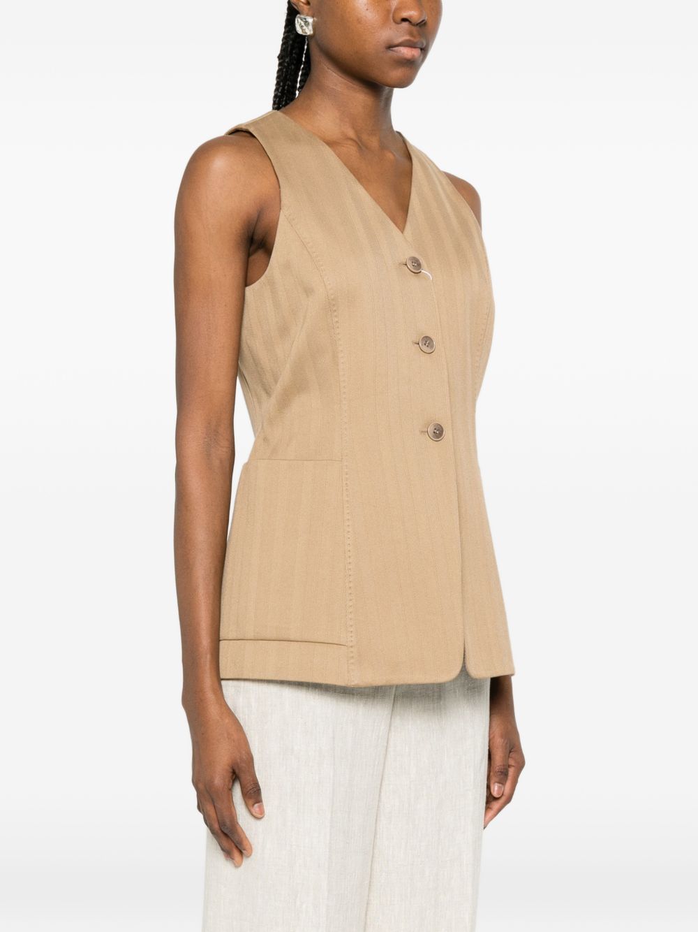 Max Mara Women Cotton Vest MAX MARA