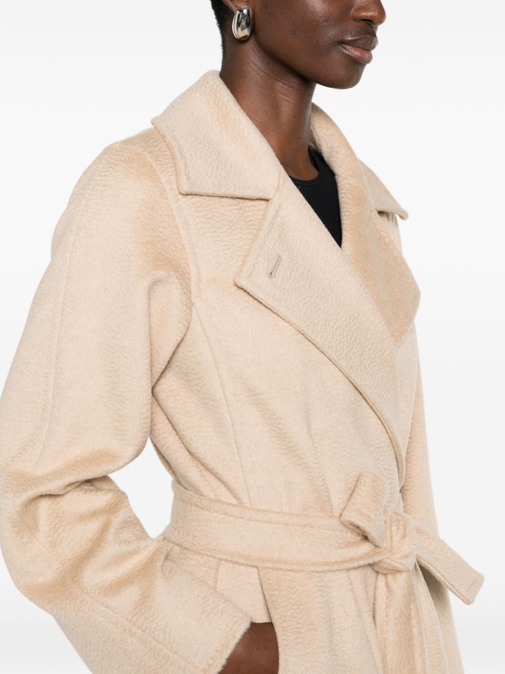 Max Mara Women Wool Long Coat MAX MARA