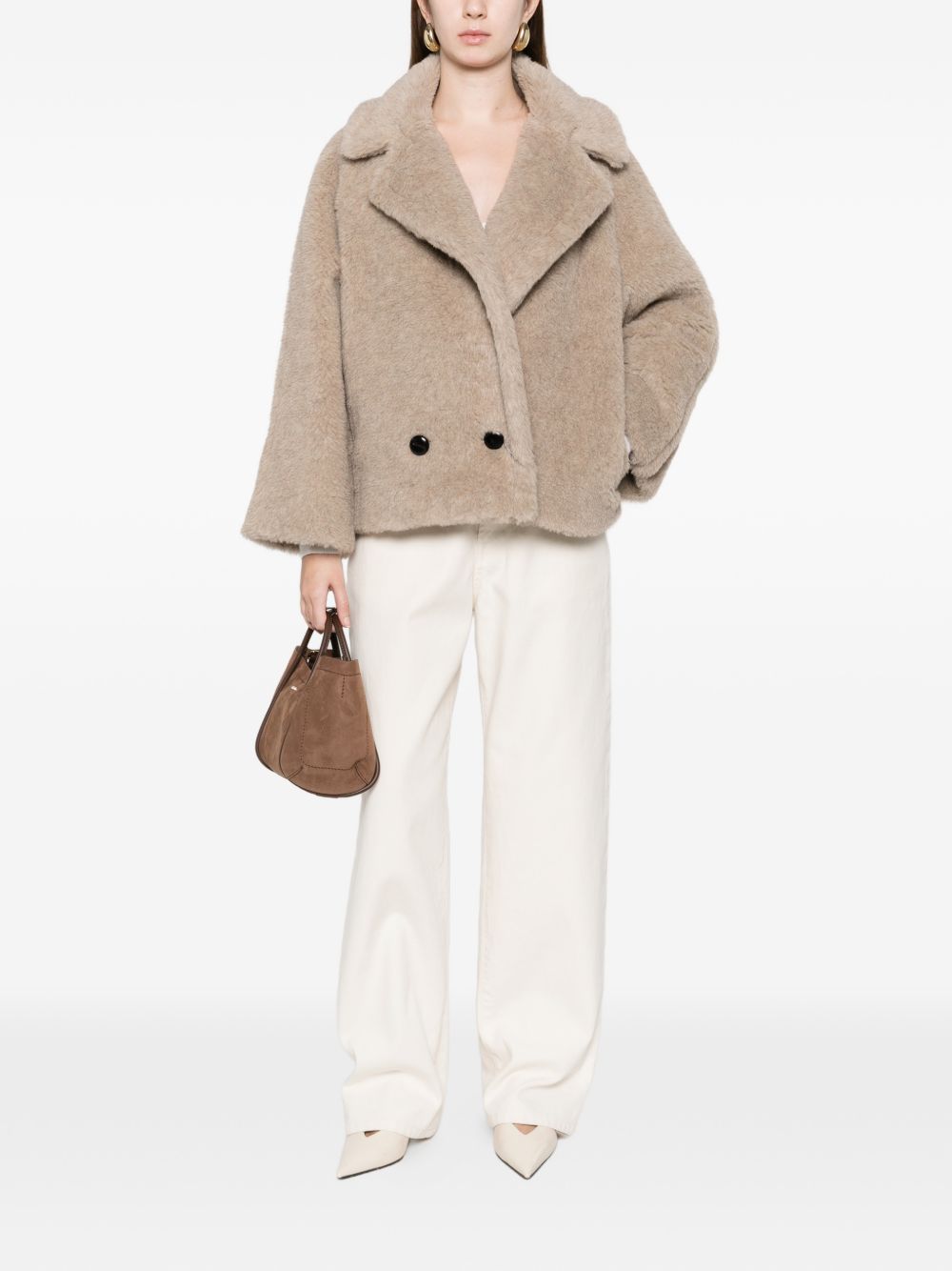 Max Mara Women Double-Breasted Coat MAX MARA