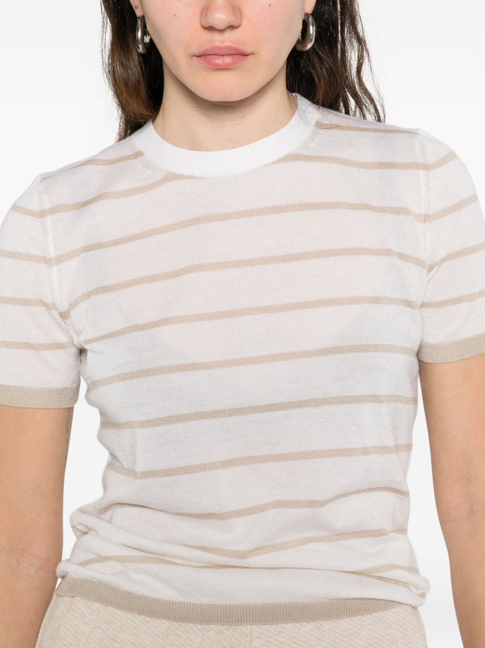 Max Mara Women Striped T-Shirt MAX MARA