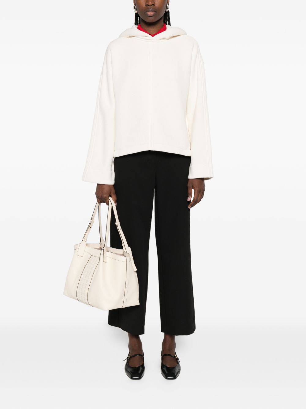 Max Mara Women Logo Cotton Hoodie MAX MARA