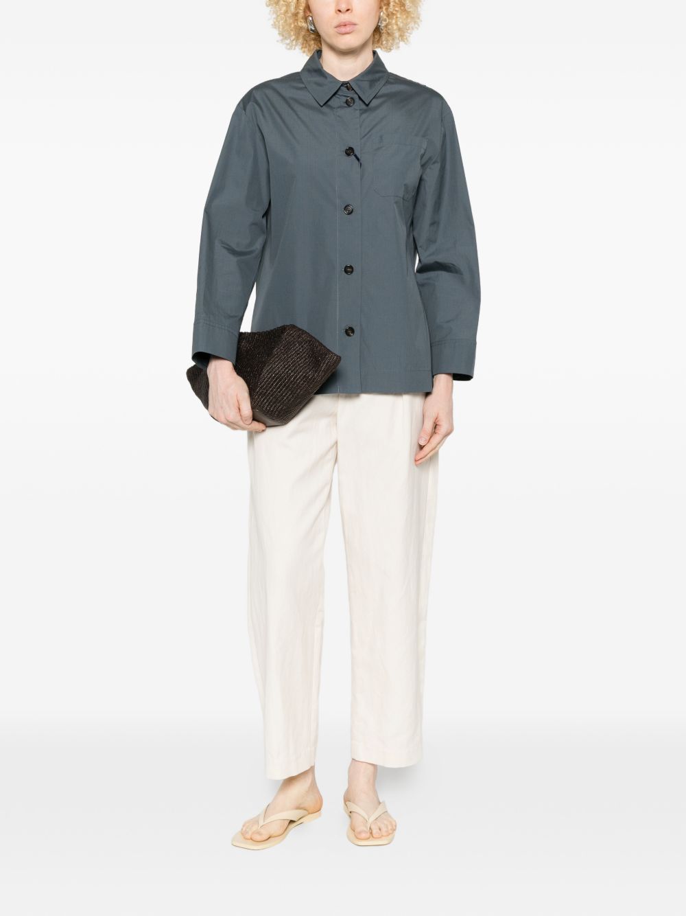'S Max Mara Women Cotton Shirt S MAX MARA