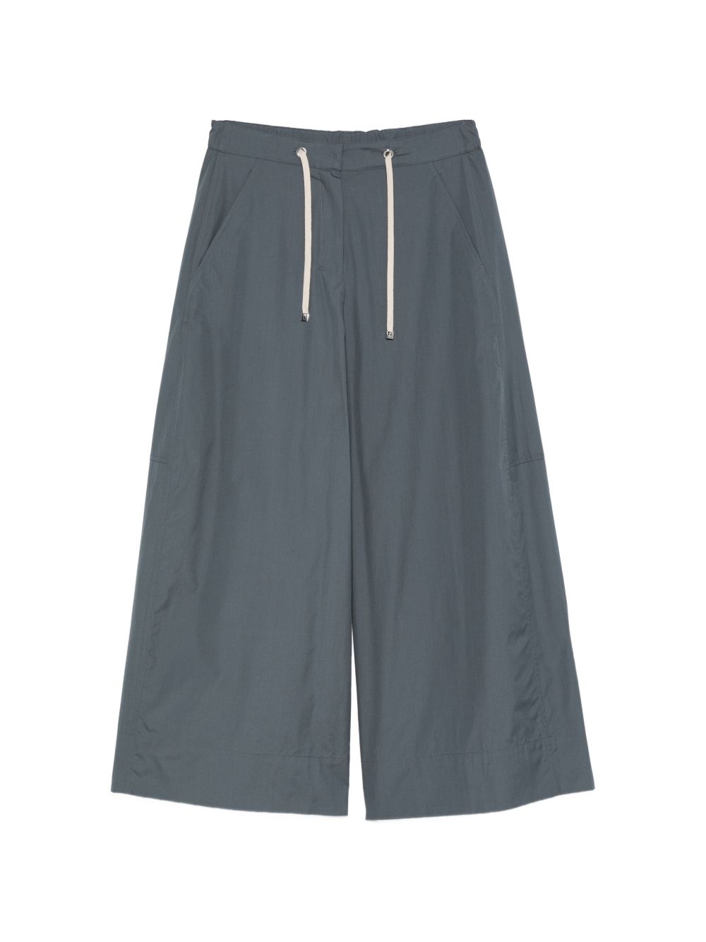 'S Max Mara Women Cotton Wide-Leg Trousers S MAX MARA