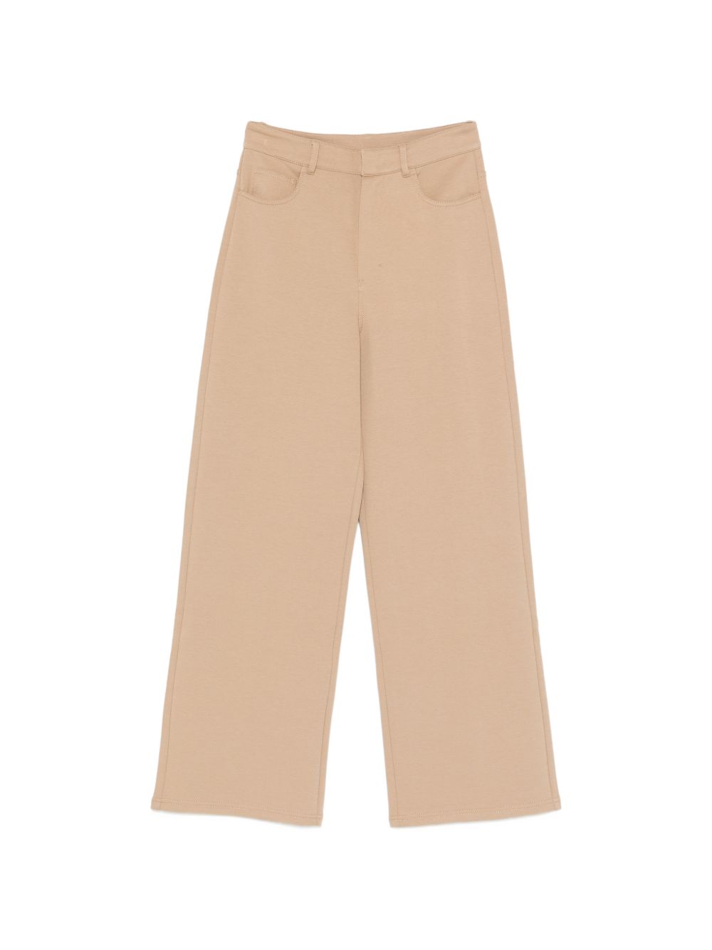 'S Max Mara Women Cotton Wide-Leg Trousers S MAX MARA