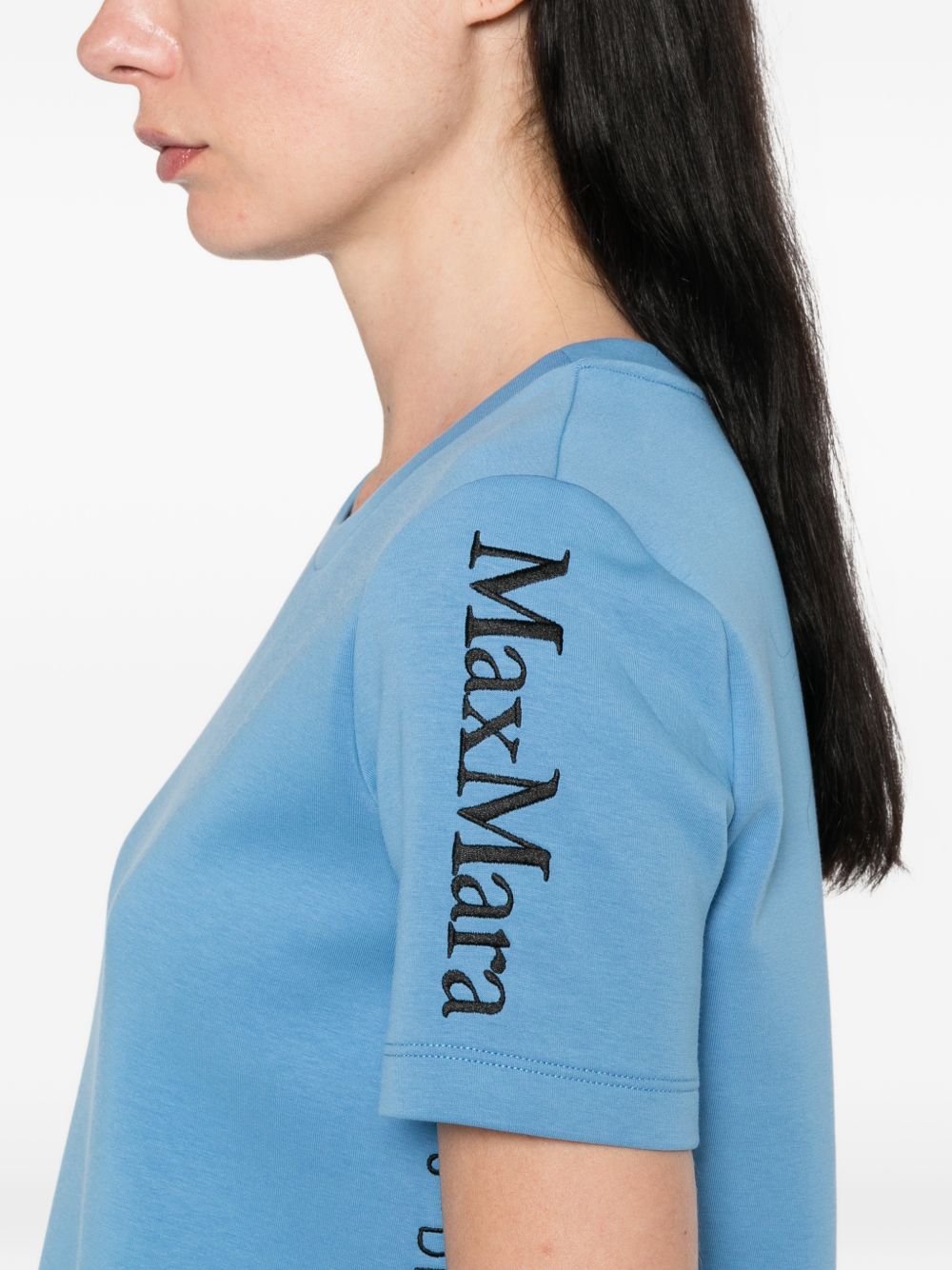 'S Max Mara Women Logo Cotton T-Shirt S MAX MARA