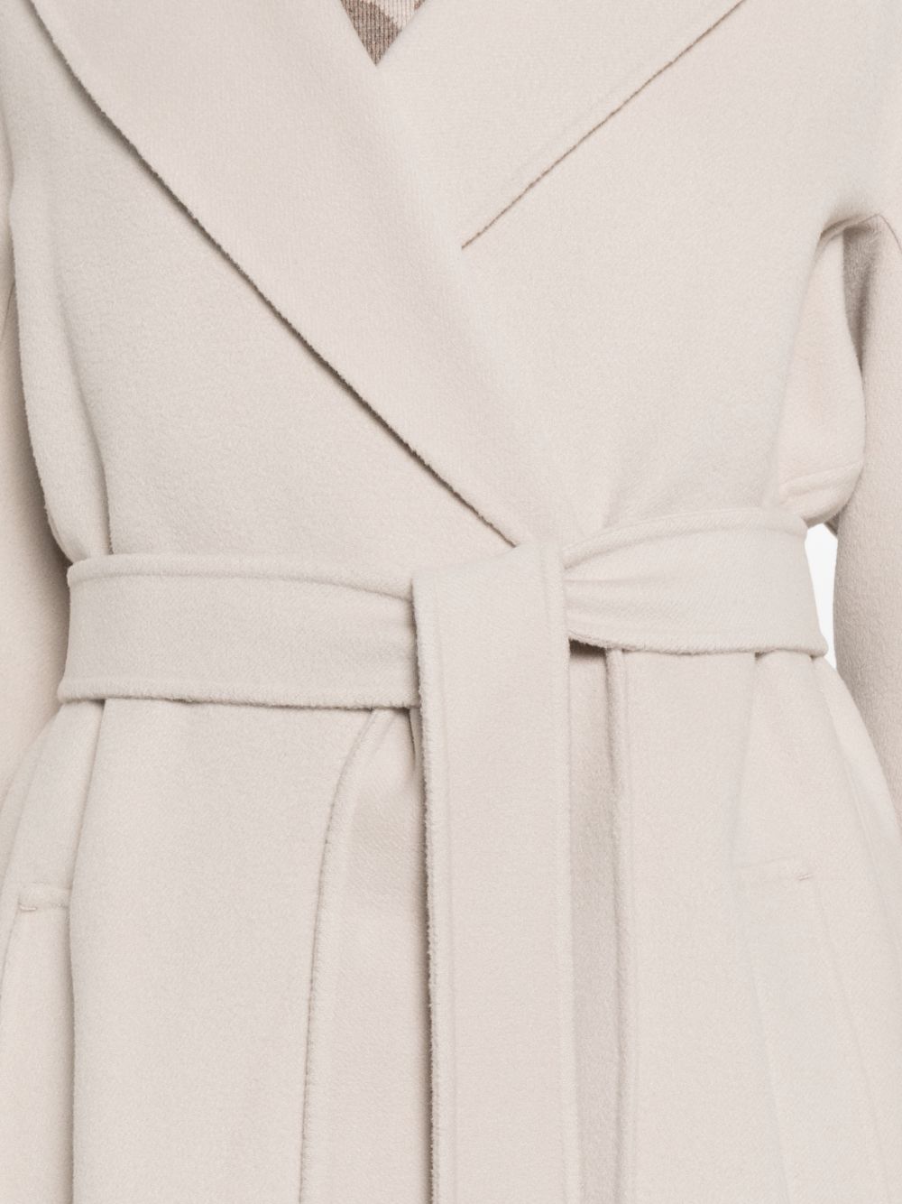 'S Max Mara Women Wool Long Coat S MAX MARA