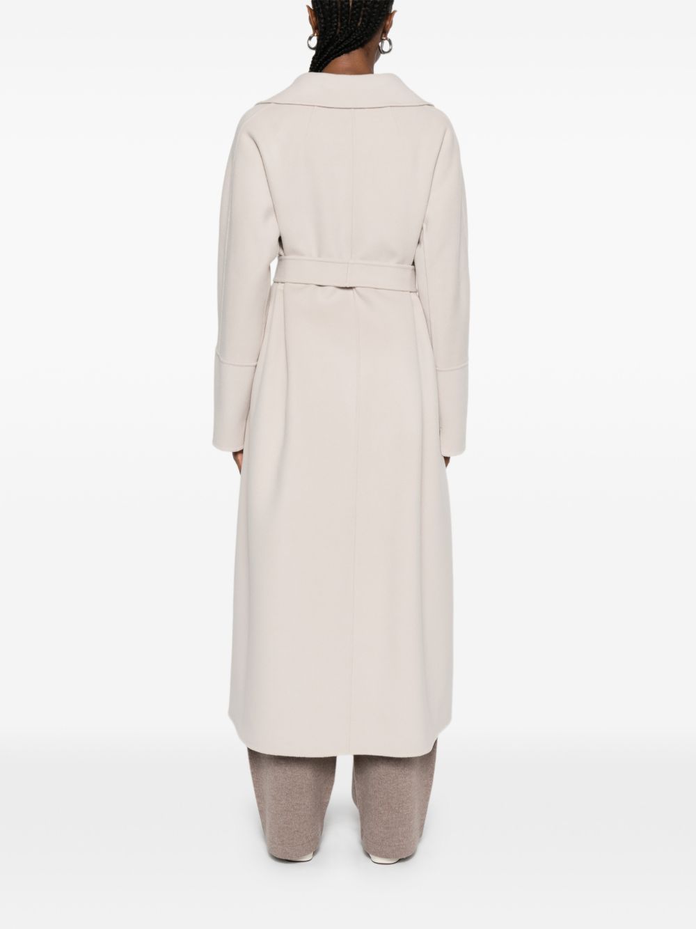 'S Max Mara Women Wool Long Coat S MAX MARA