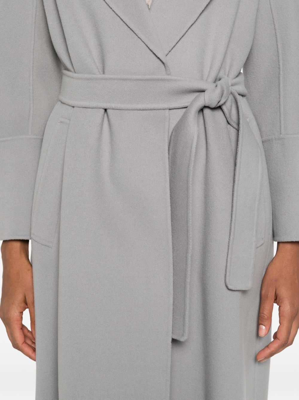 'S Max Mara Women Wool Long Coat S MAX MARA