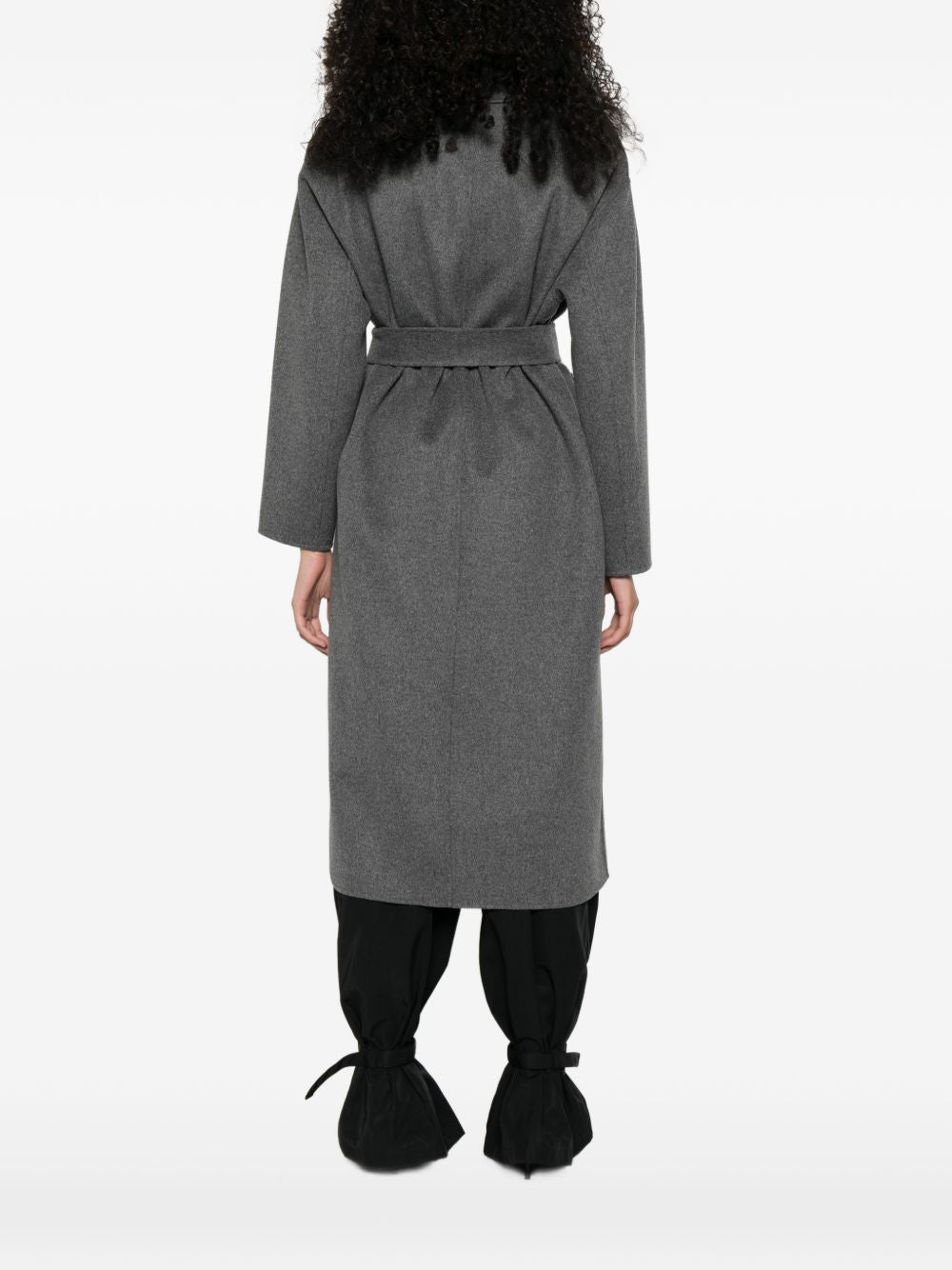 'S Max Mara Women Wool Long Coat S MAX MARA