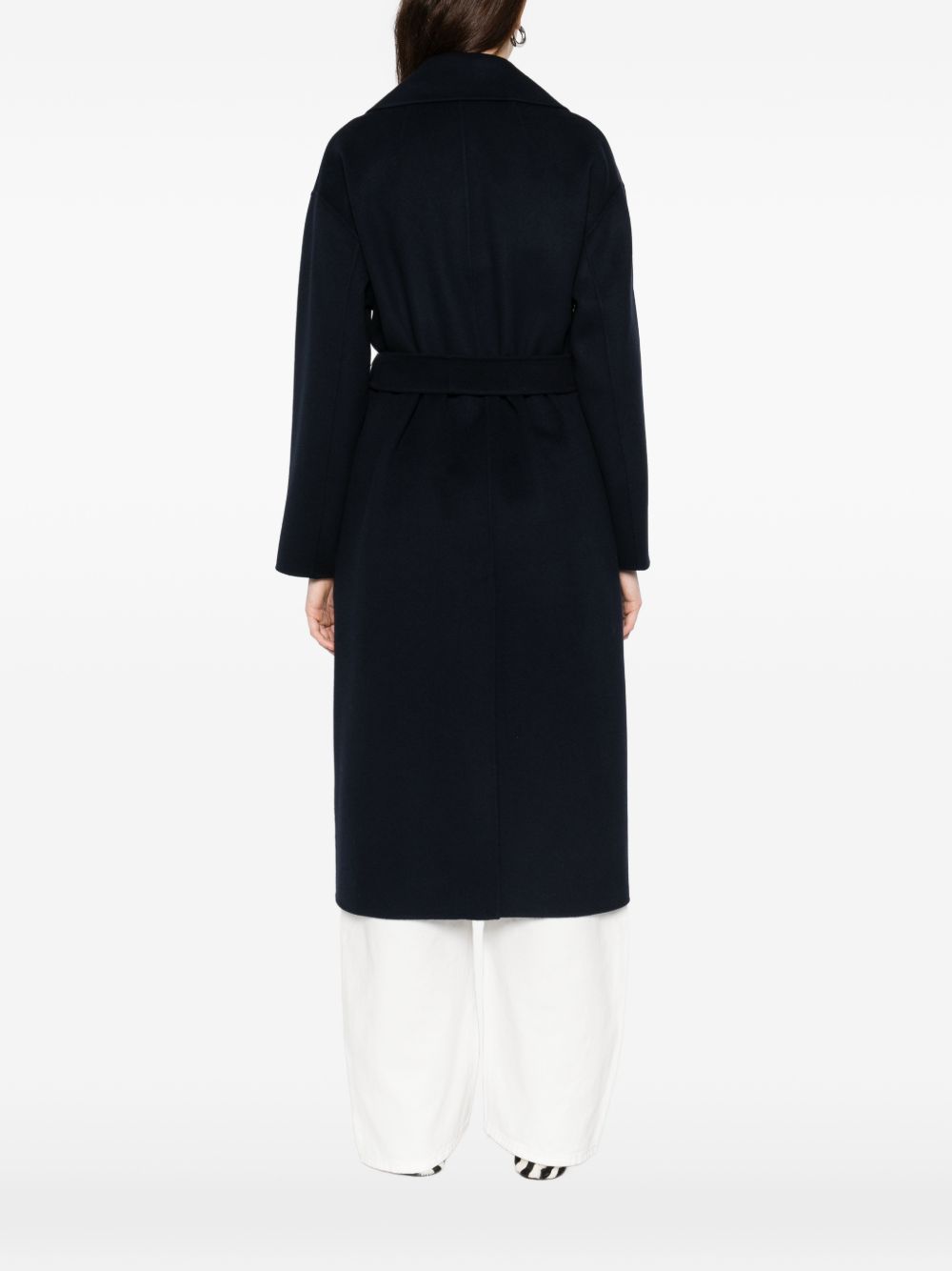 'S Max Mara Women Wool Long Coat S MAX MARA