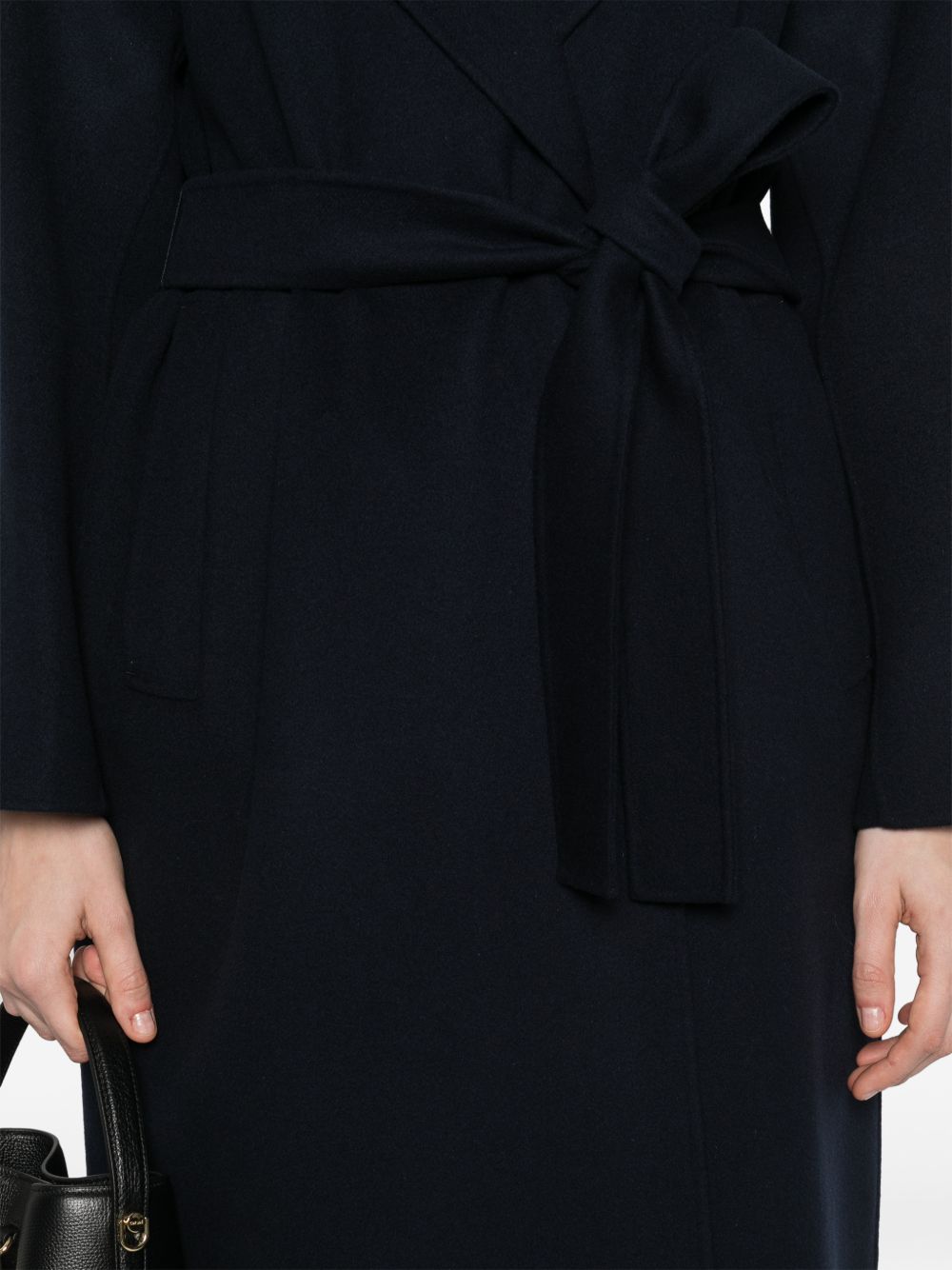 'S Max Mara Women Wool Long Coat S MAX MARA
