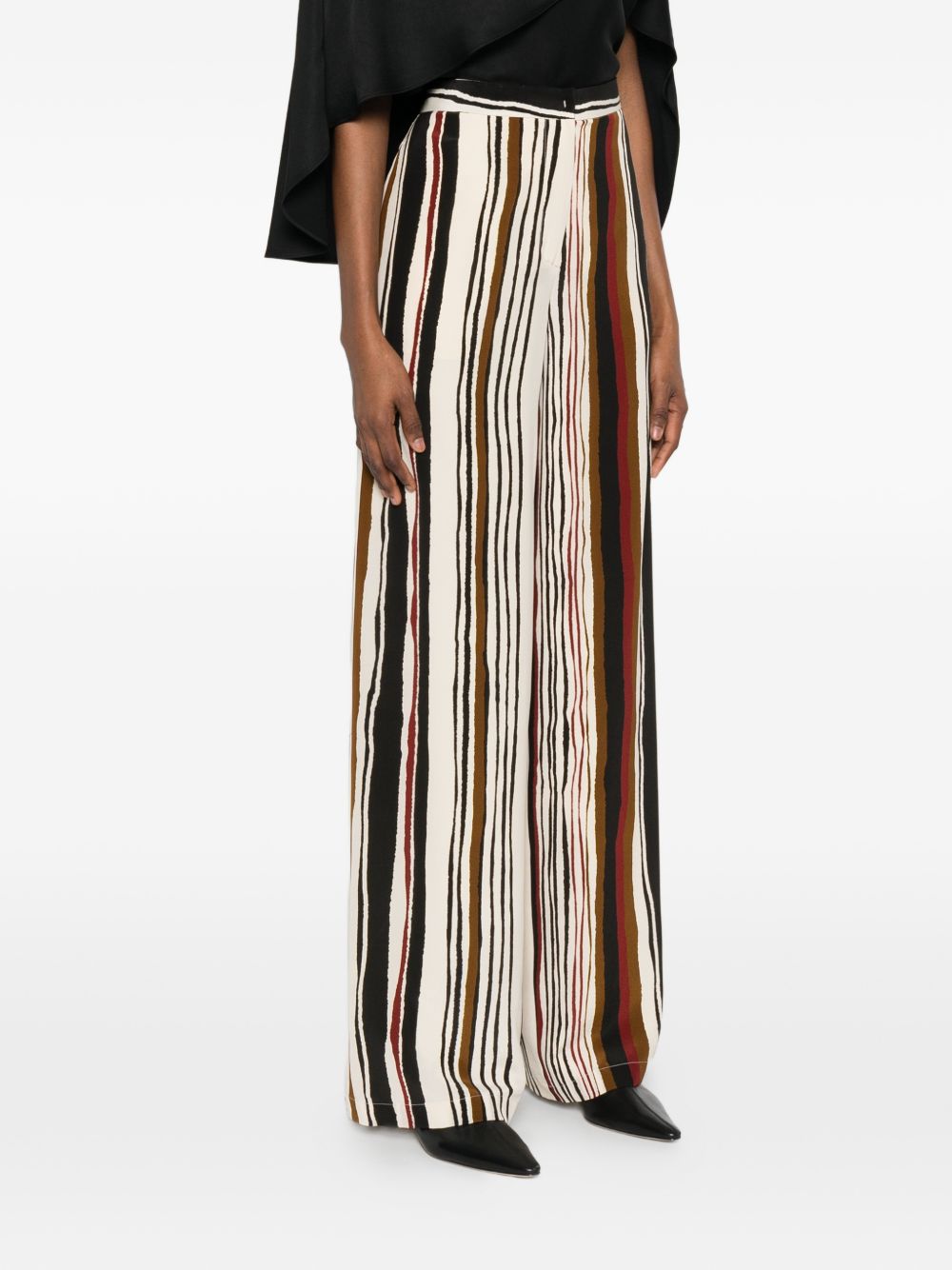 Max Mara Women Striped Wide-Leg Trousers MAX MARA
