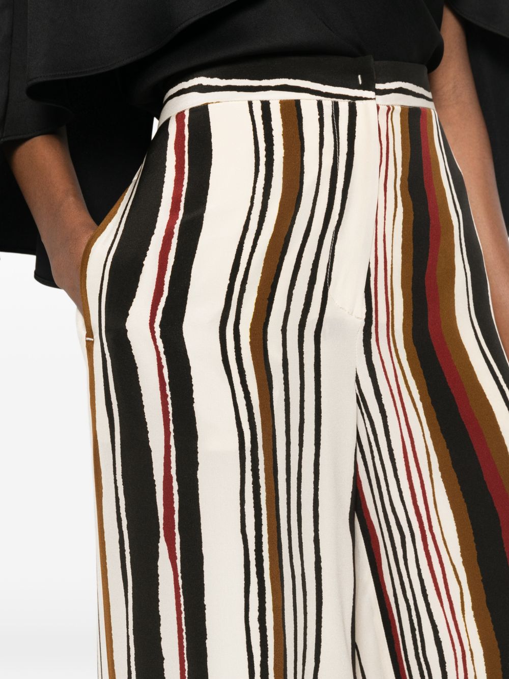 Max Mara Women Striped Wide-Leg Trousers MAX MARA