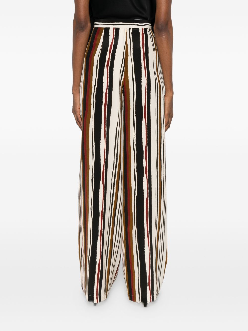 Max Mara Women Striped Wide-Leg Trousers MAX MARA