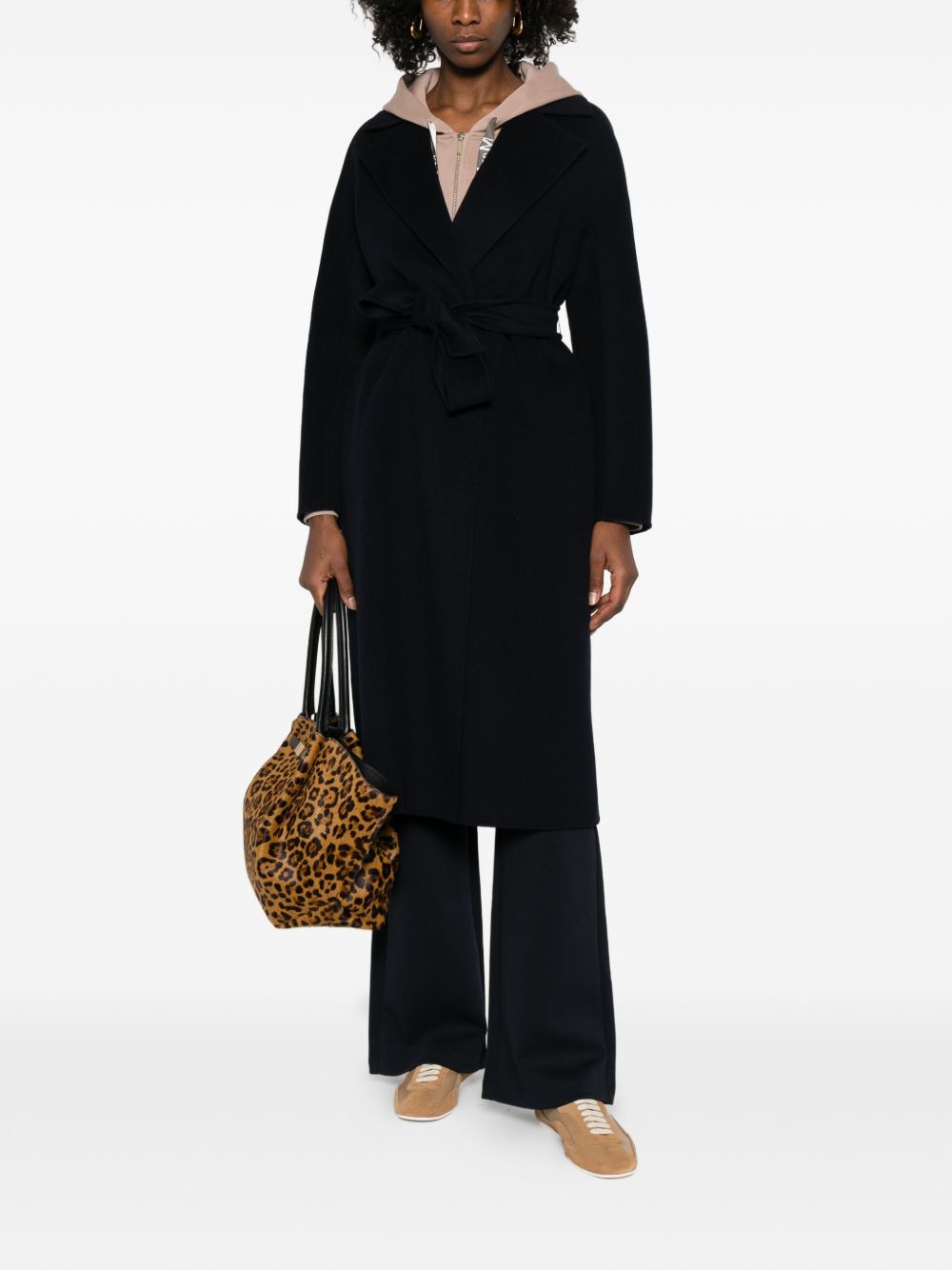 Max Mara Women Wool Long Coat