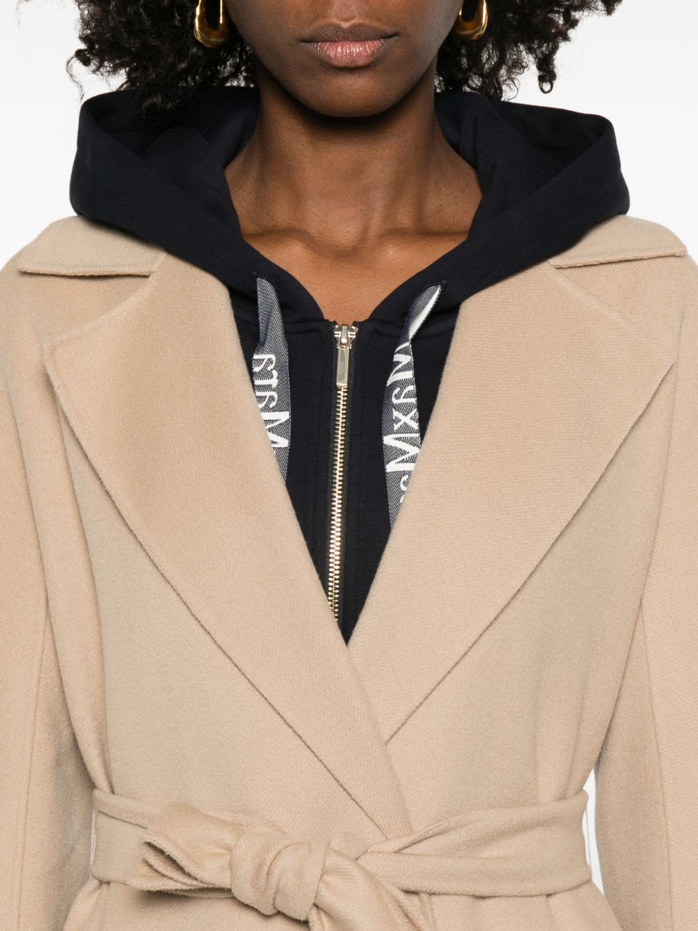 Max Mara Women Wool Long Coat MAX MARA