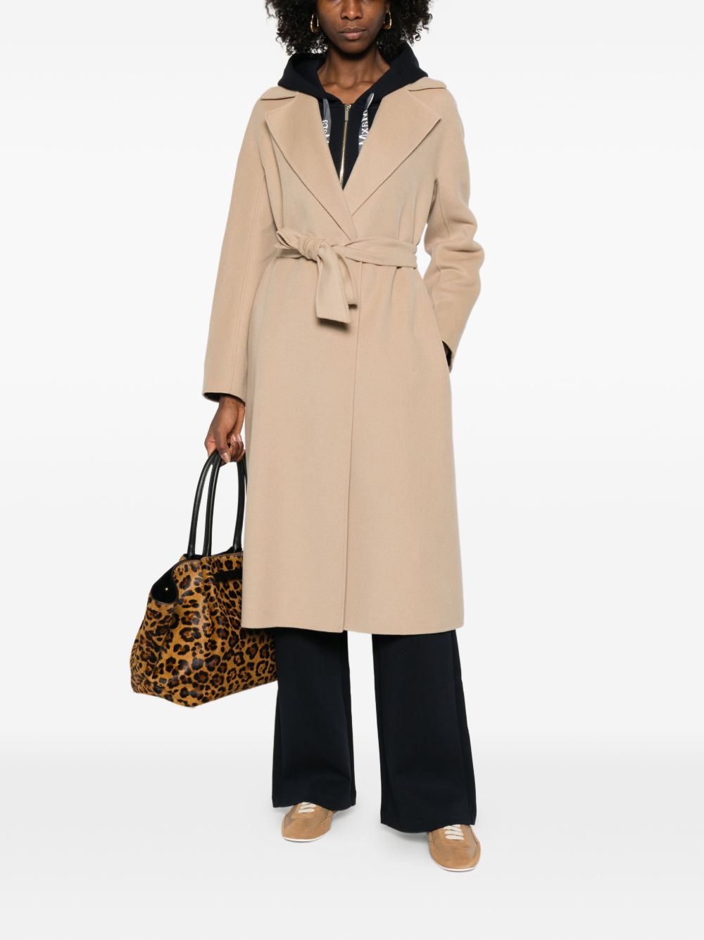 Max Mara Women Wool Long Coat MAX MARA